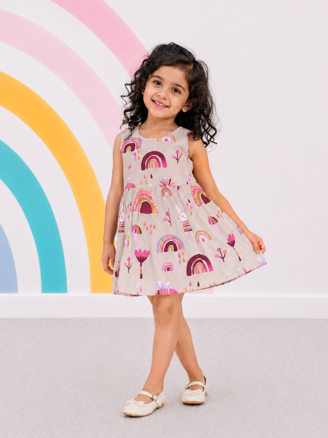 Colourful Chloe Tunic Top - Wonderland