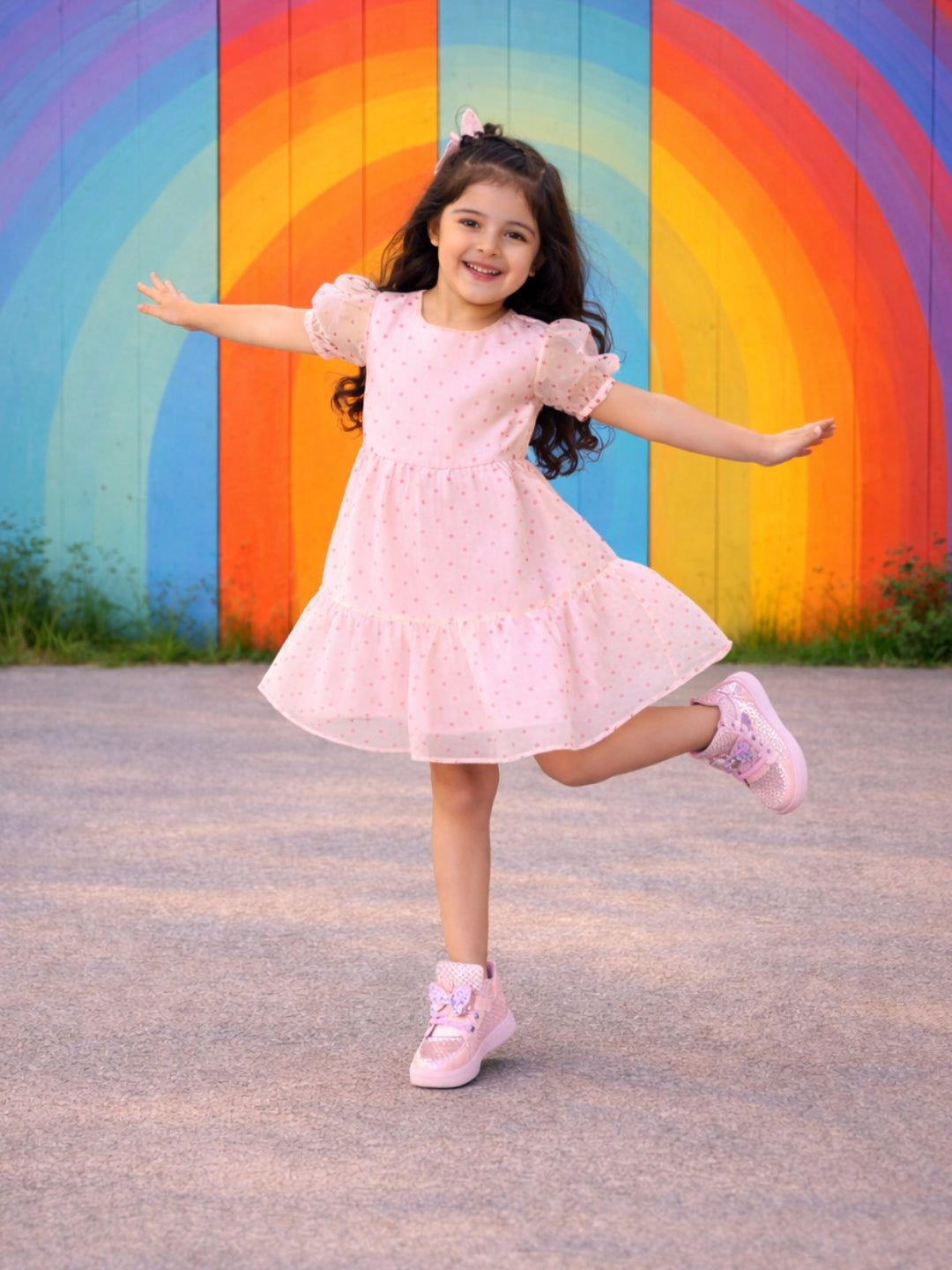 Super Soft Bella Dress - Polka