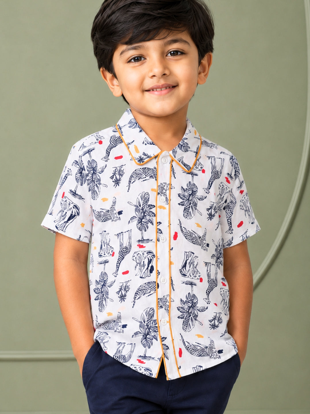 Super Soft Leo Shirt - Safari