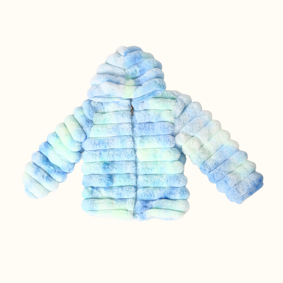 Cosy Unicorn Hoodie Jacket - Blue