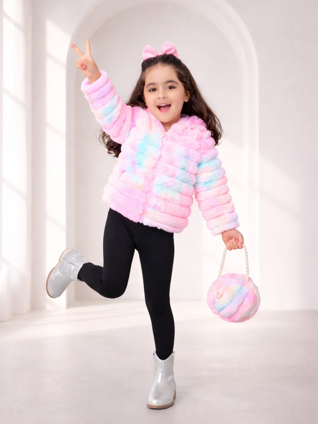Cosy Unicorn Hoodie Jacket - Pink