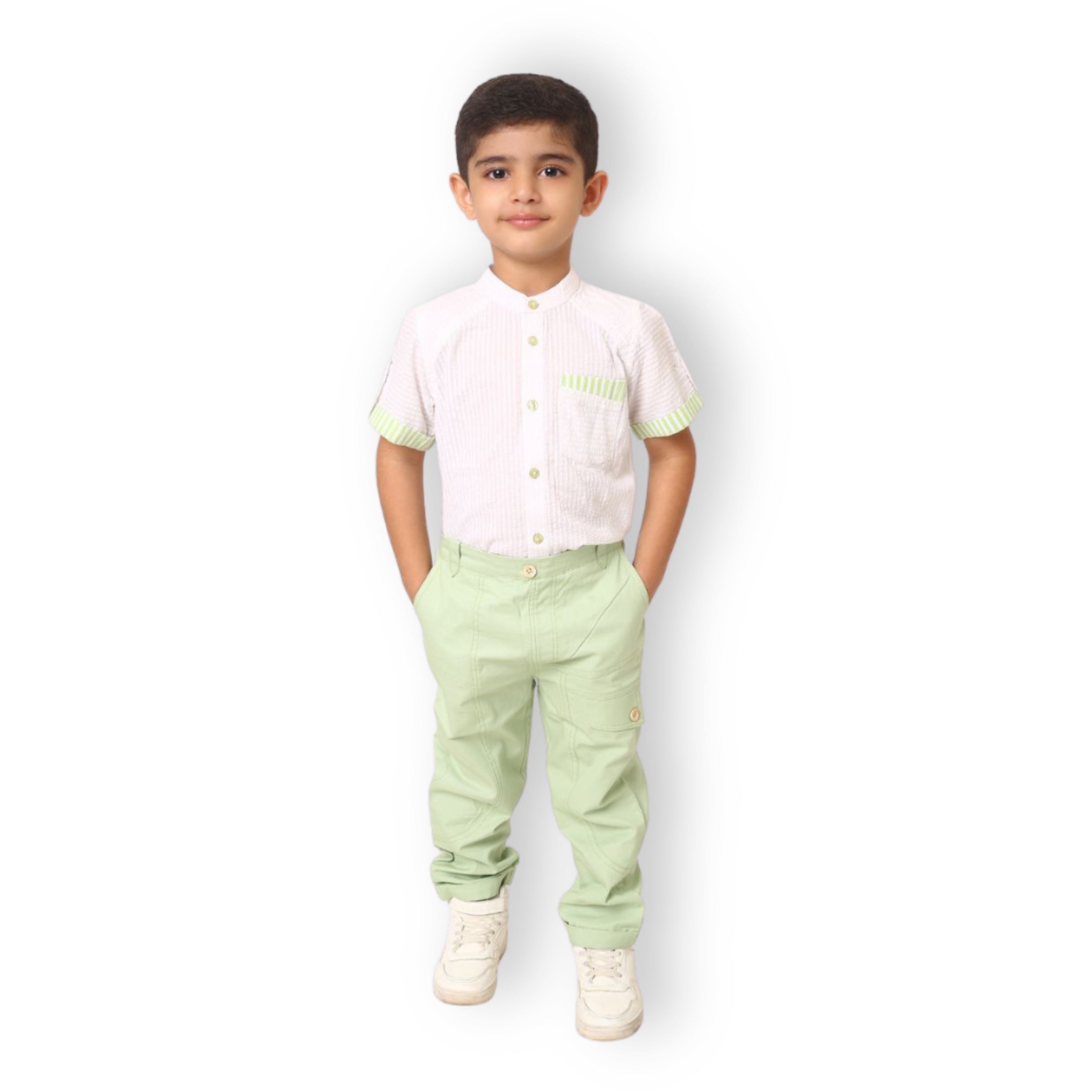 Neo Cotton Pant - Green