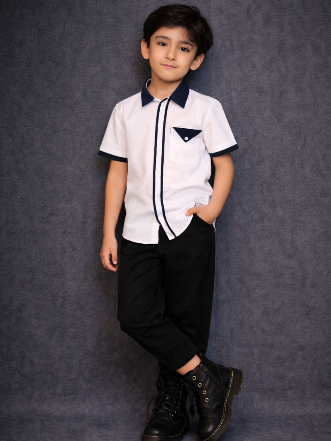 Piper Cotton Shirt - White