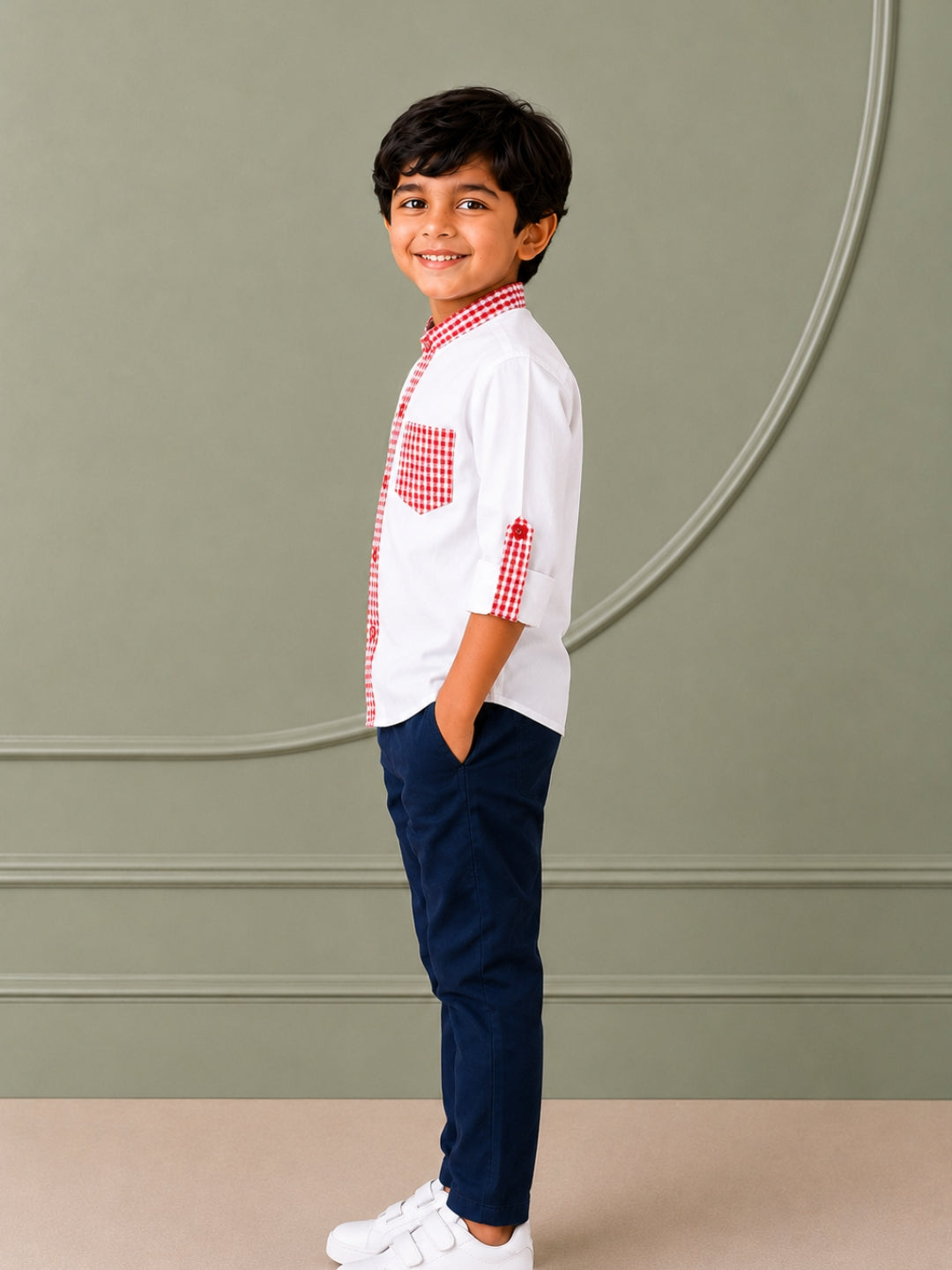 Archie Cotton Shirt - White