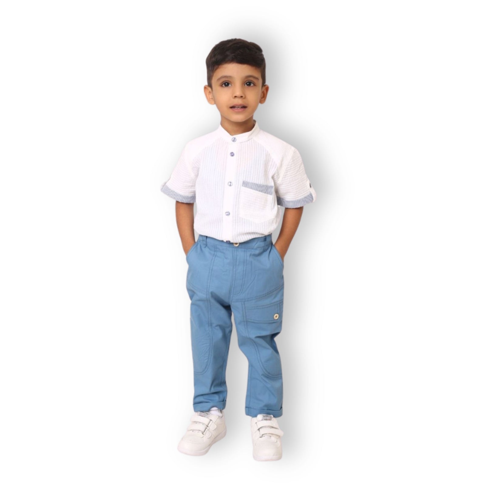 Cotton Alan Shirt - Blue