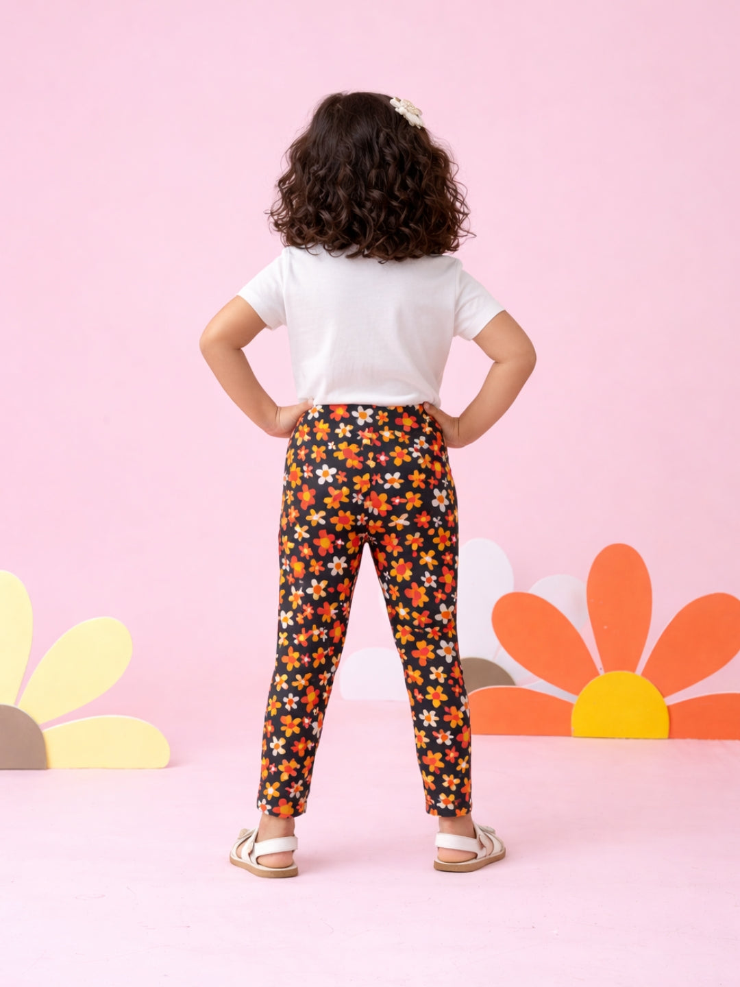 Colourful Jane Capri - Floral