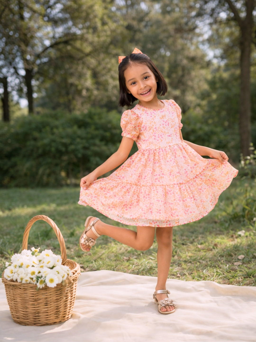 Super Soft Bella Dress - Ditsy Floral