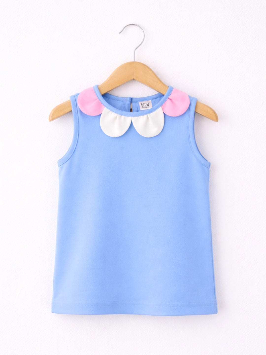 Flower Blossom Top - Baby Blue