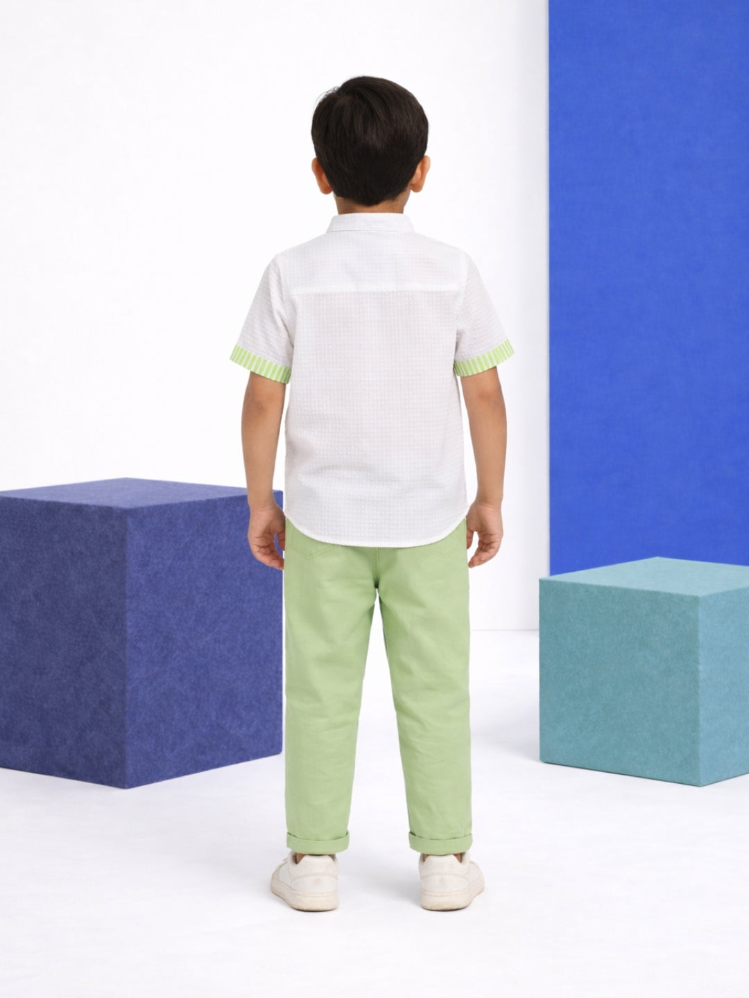 Alan Cotton Shirt - Green