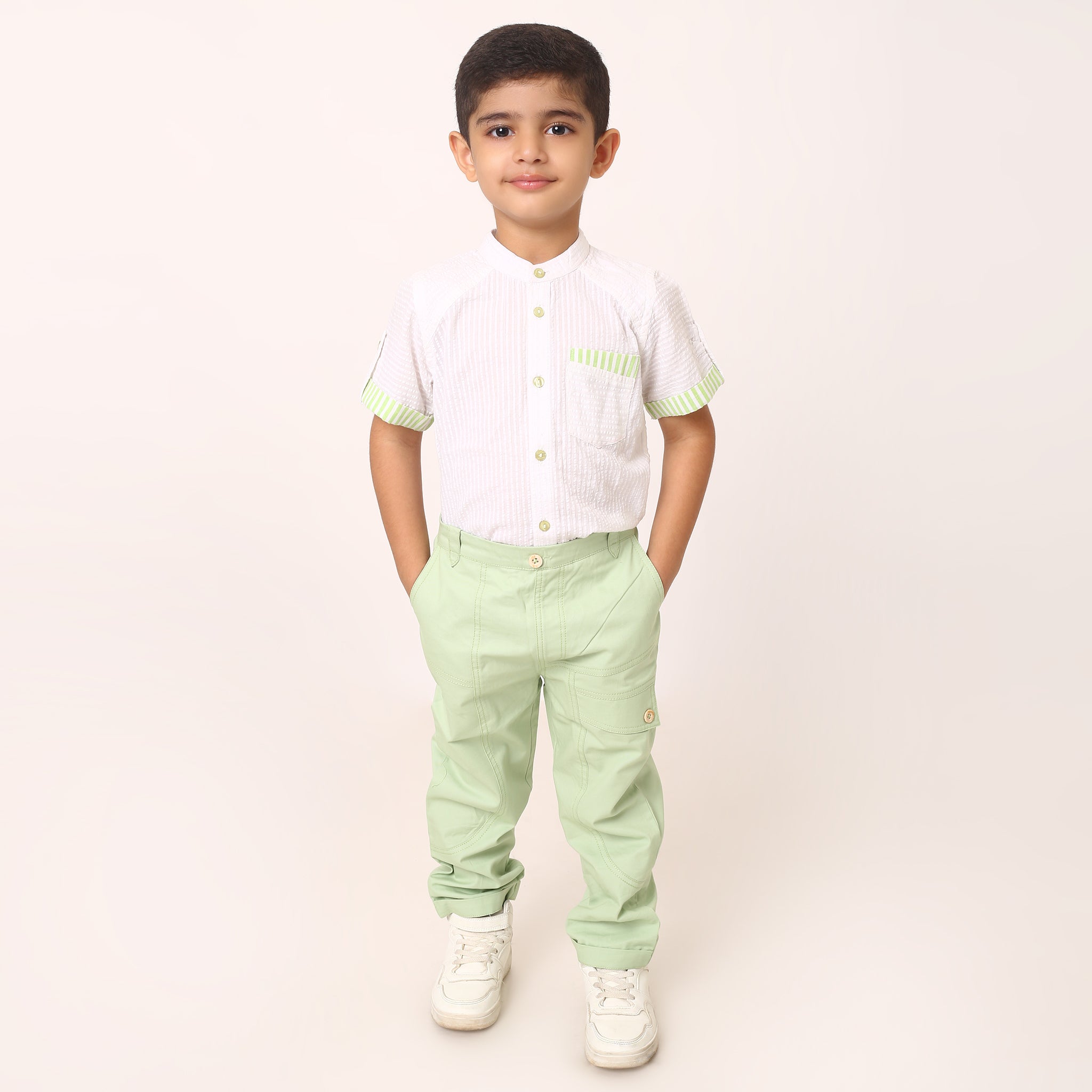 Green Alan Shirt + Green Neo Pant