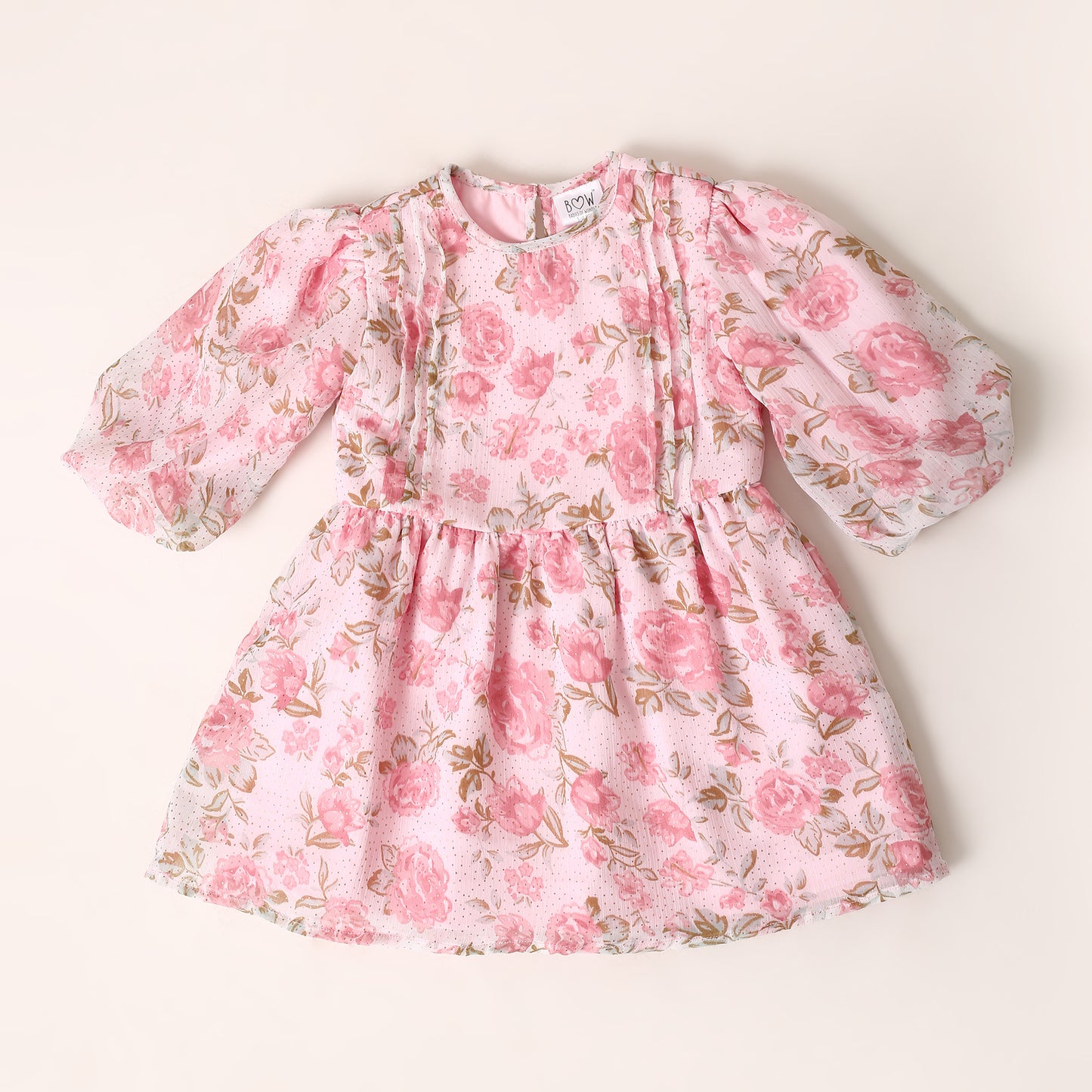Festive Eloise Dress -Pink