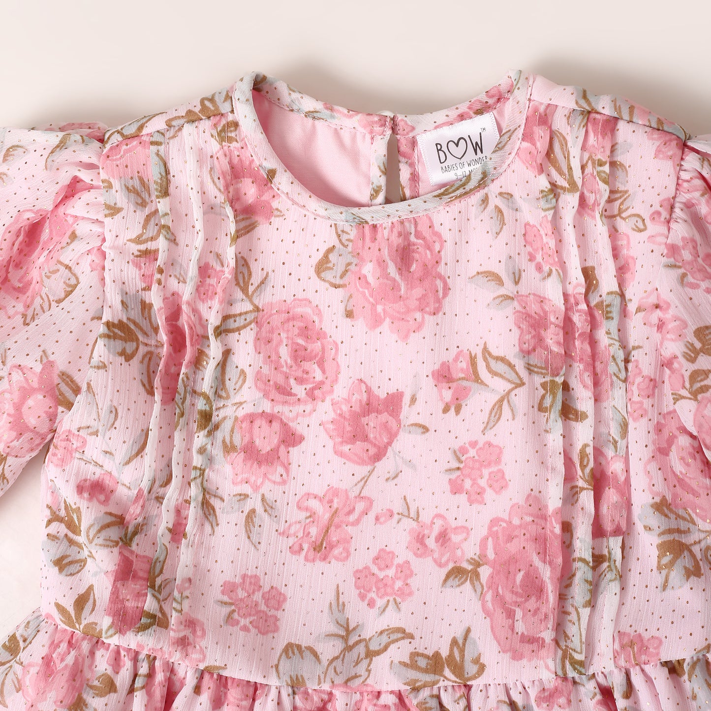 Festive Eloise Dress -Pink