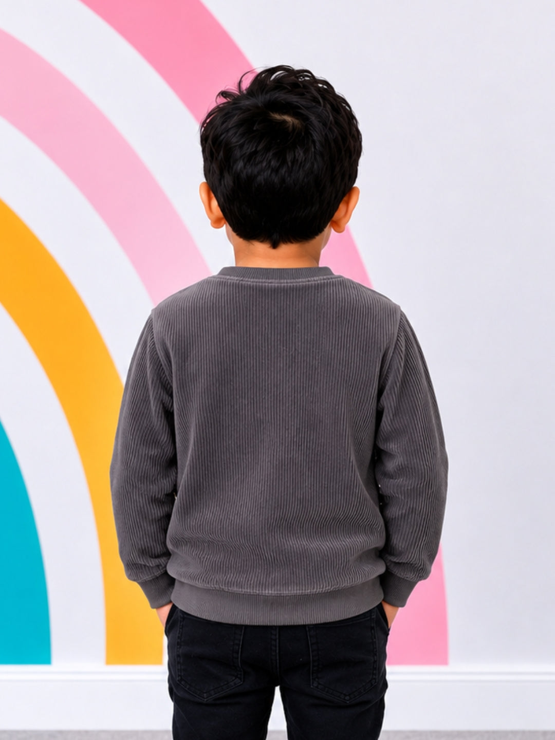 Boat Pocket Sweatshirt - Grey