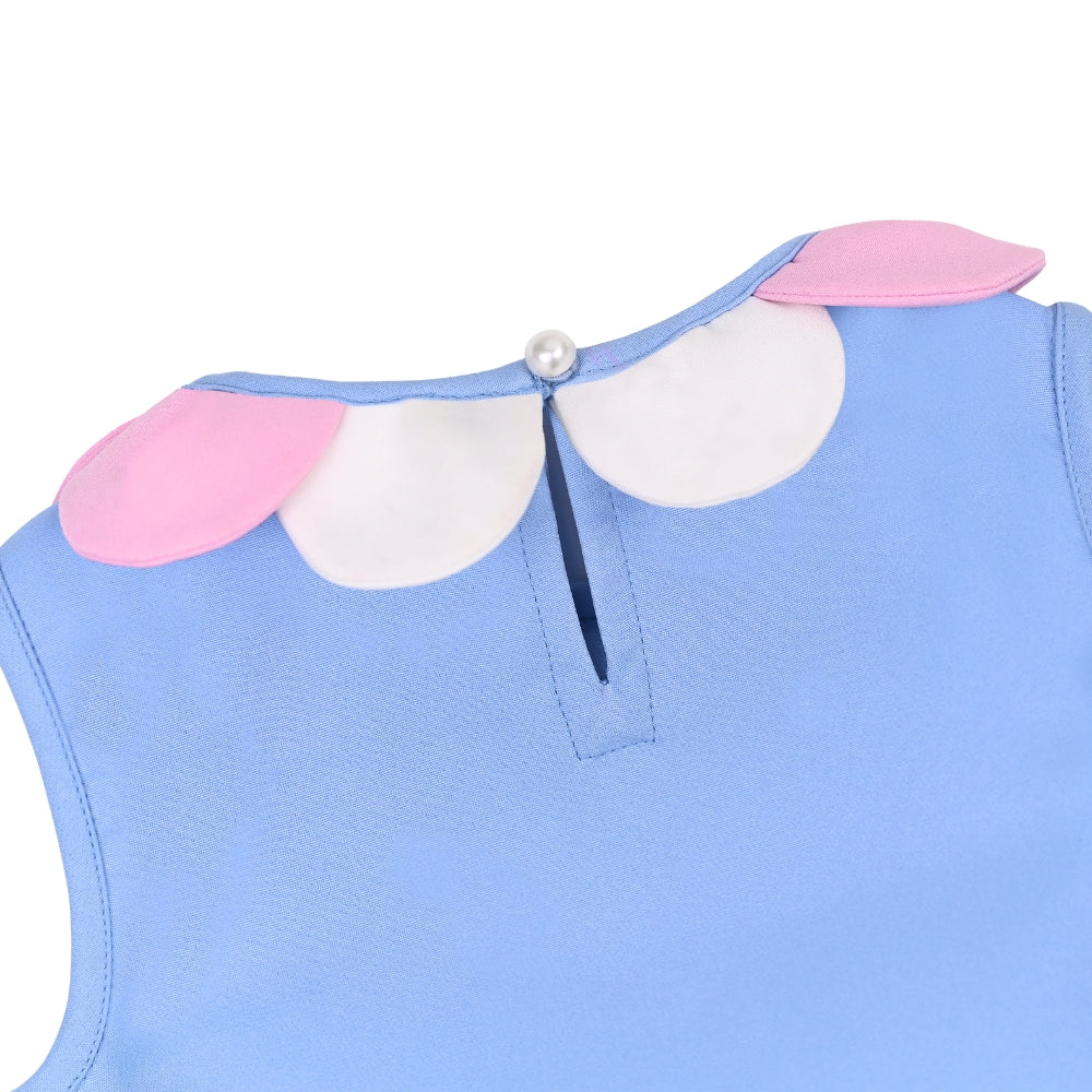 Flower Blossom Top - Baby Blue