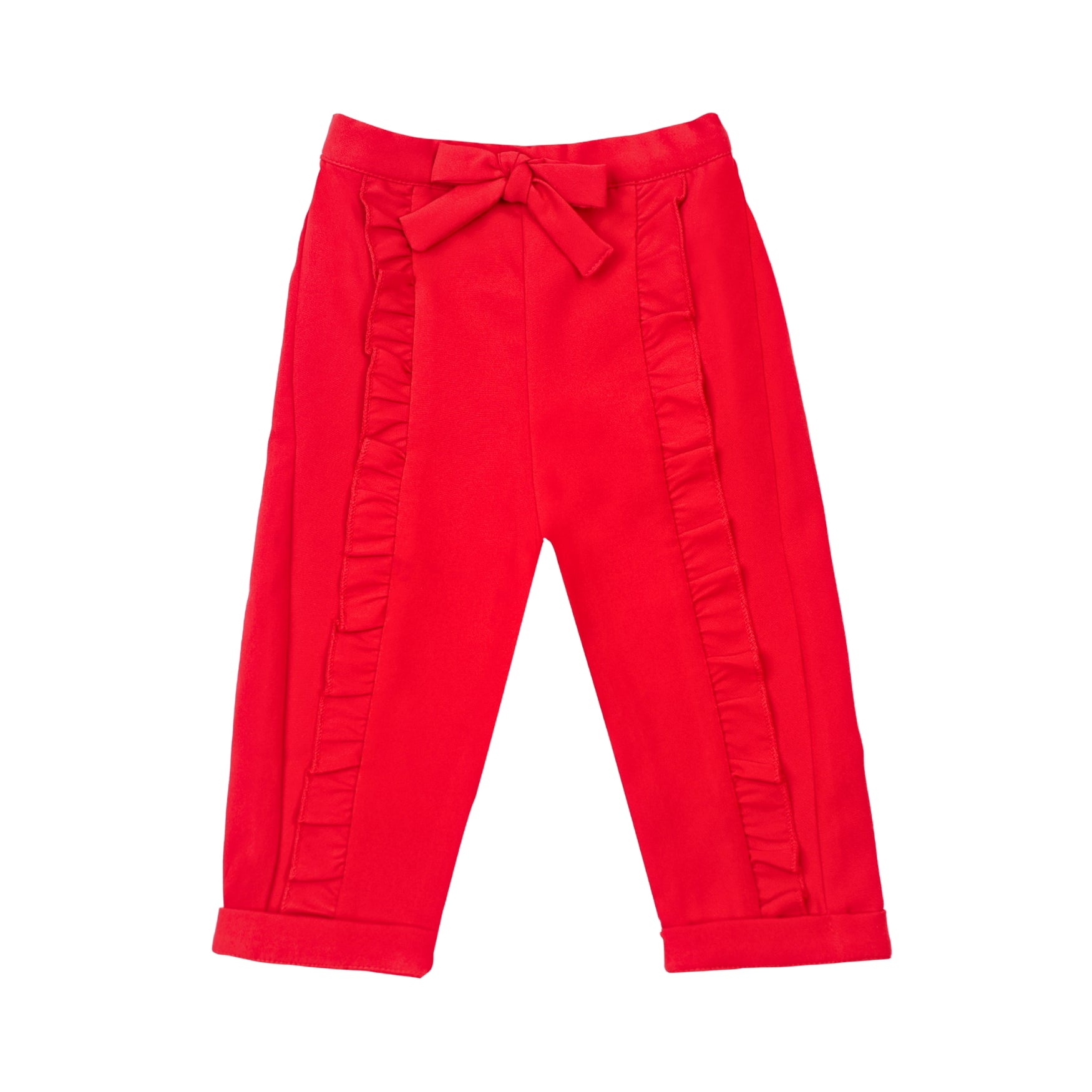 Ella Frills Pants - Red