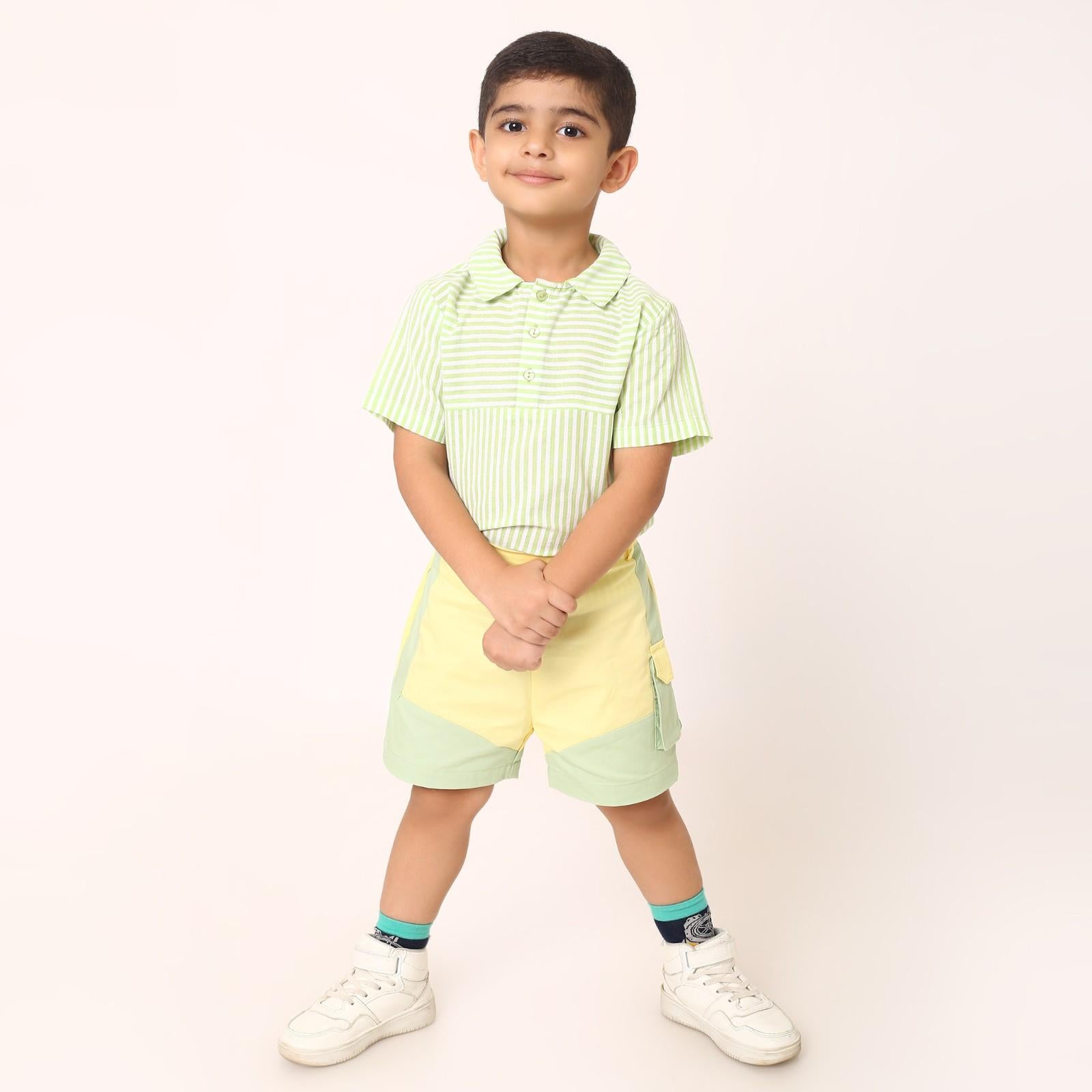 Cotton Chase Short - Yellow
