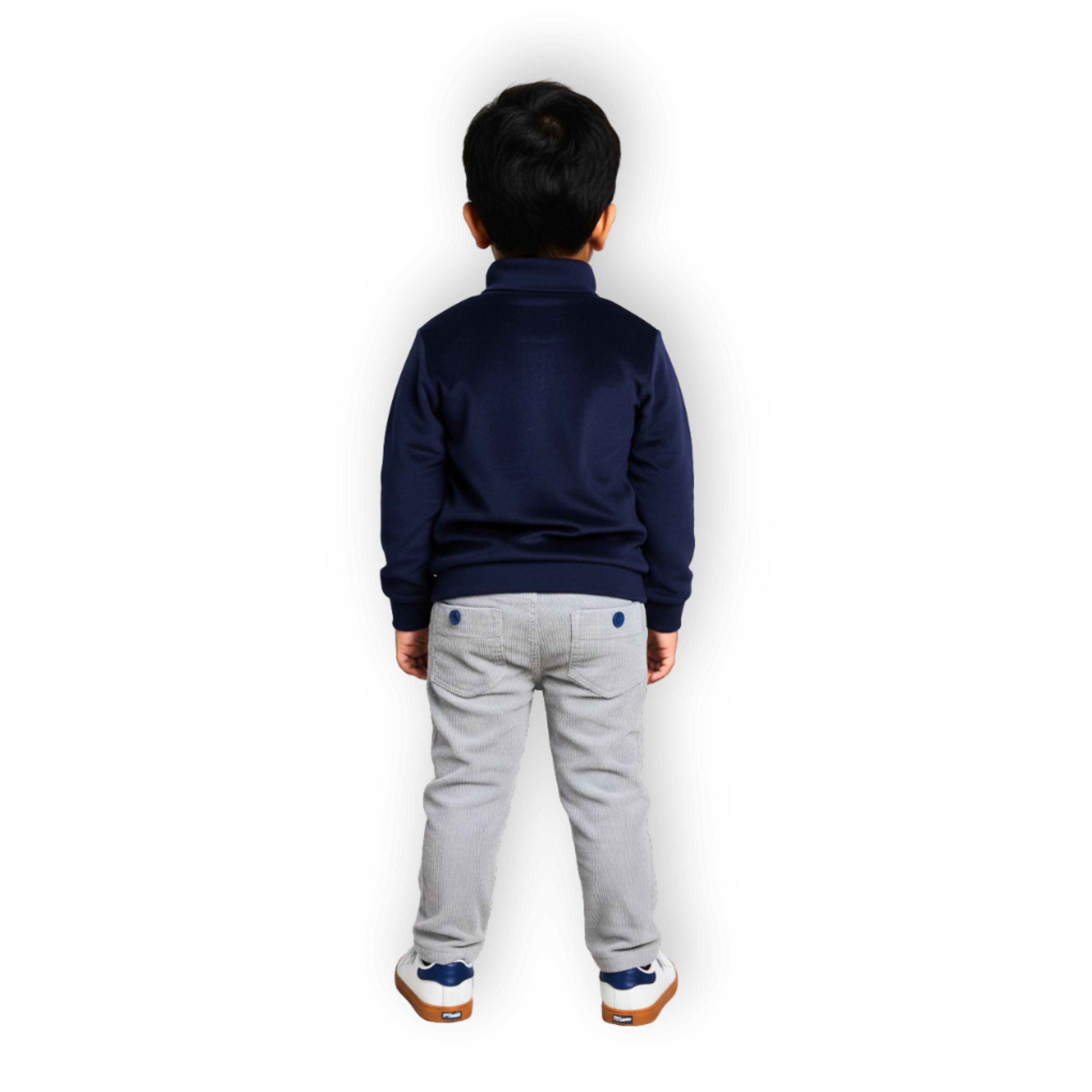 Lion Turtleneck - Navy