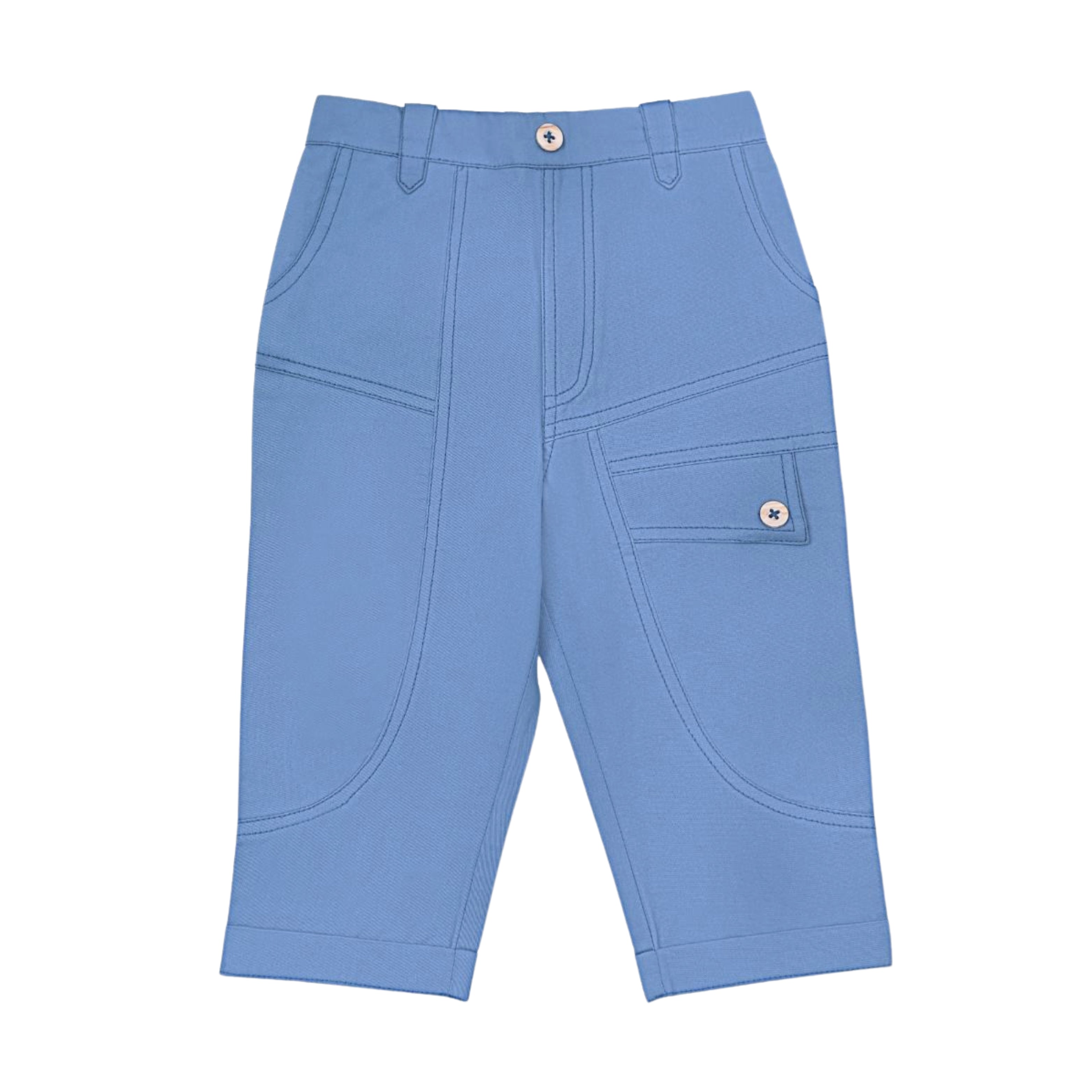 Neo Cotton Pant - Blue