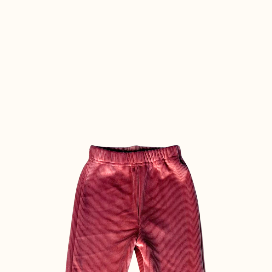Super Soft Corduroy Legging - Rose Pink