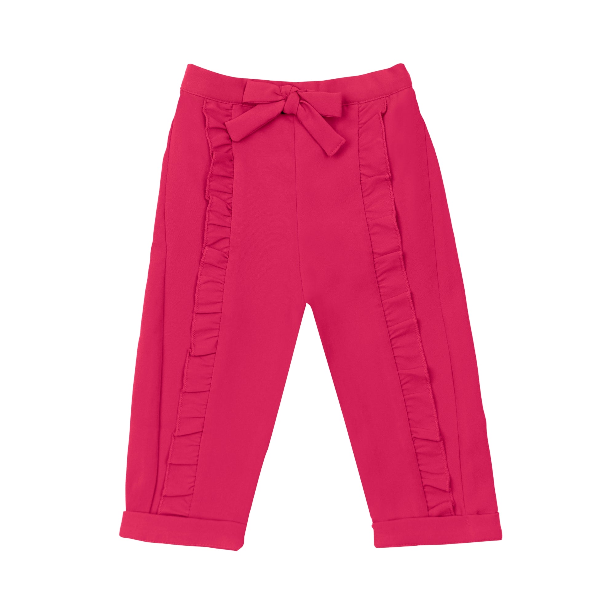 Ella Frills Pants - Hot Pink