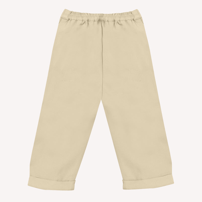 Purple Sarah Top + Beige Ella Pant
