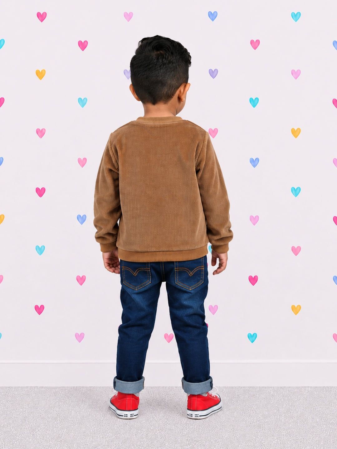 Truck Pocket Sweatshirt - Brown