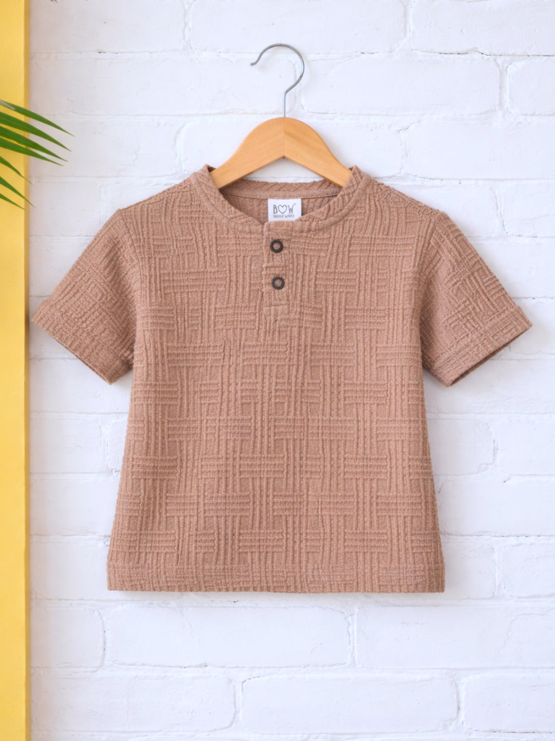 Tucker 3D T Shirt - Fawn
