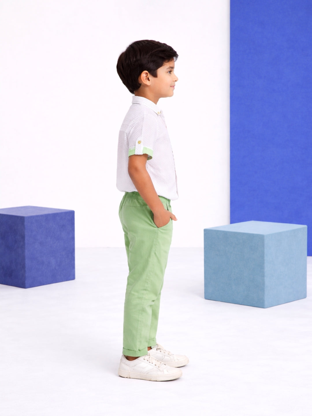 Neo Cotton Pant - Green