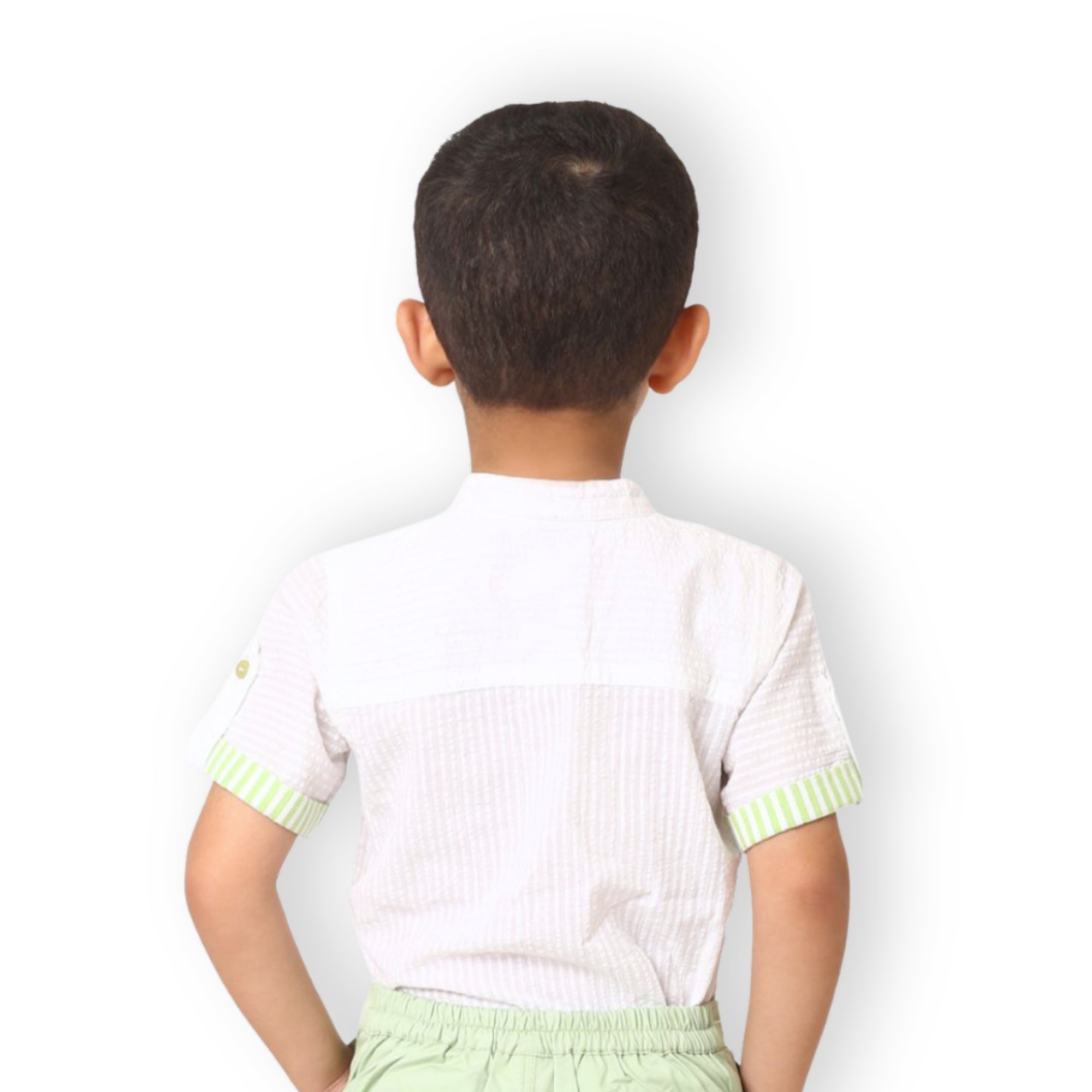 Alan Cotton Shirt - Green
