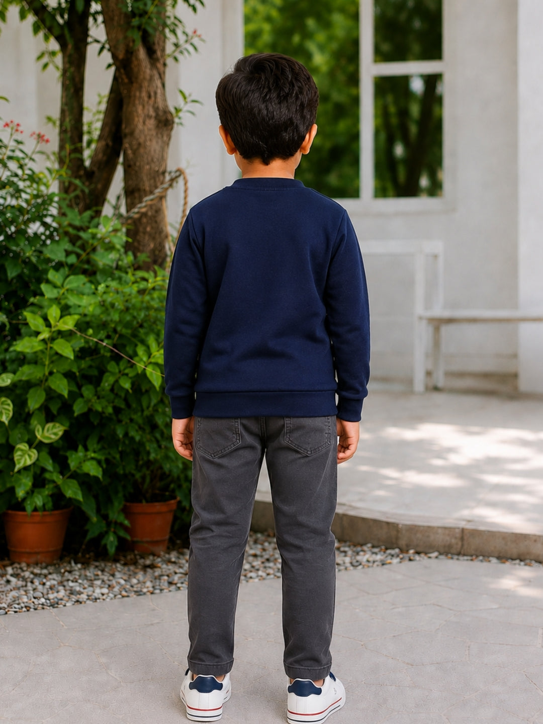 Lion Sweatshirt - Navy