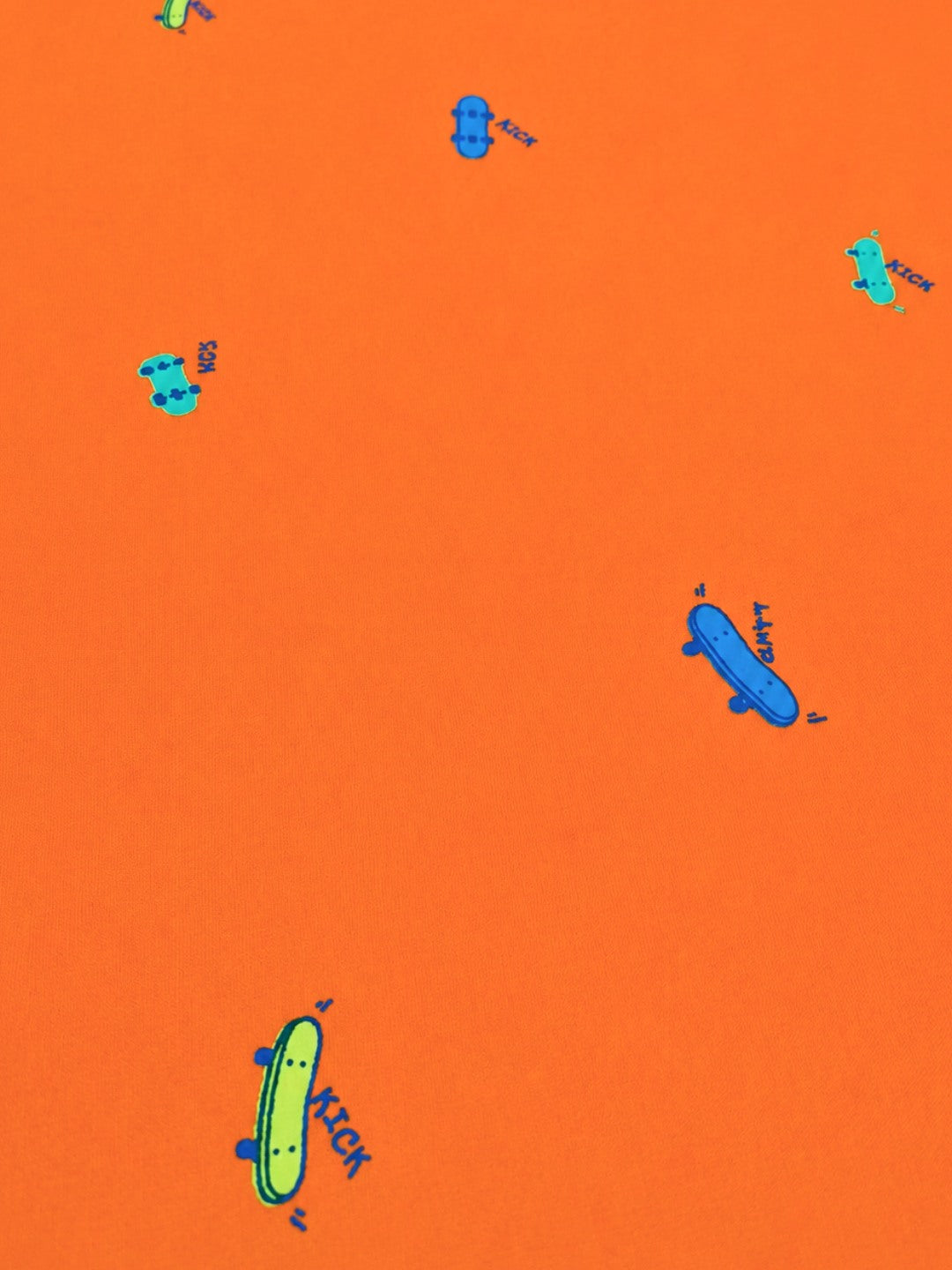 Charlie Cotton Shirt - Orange