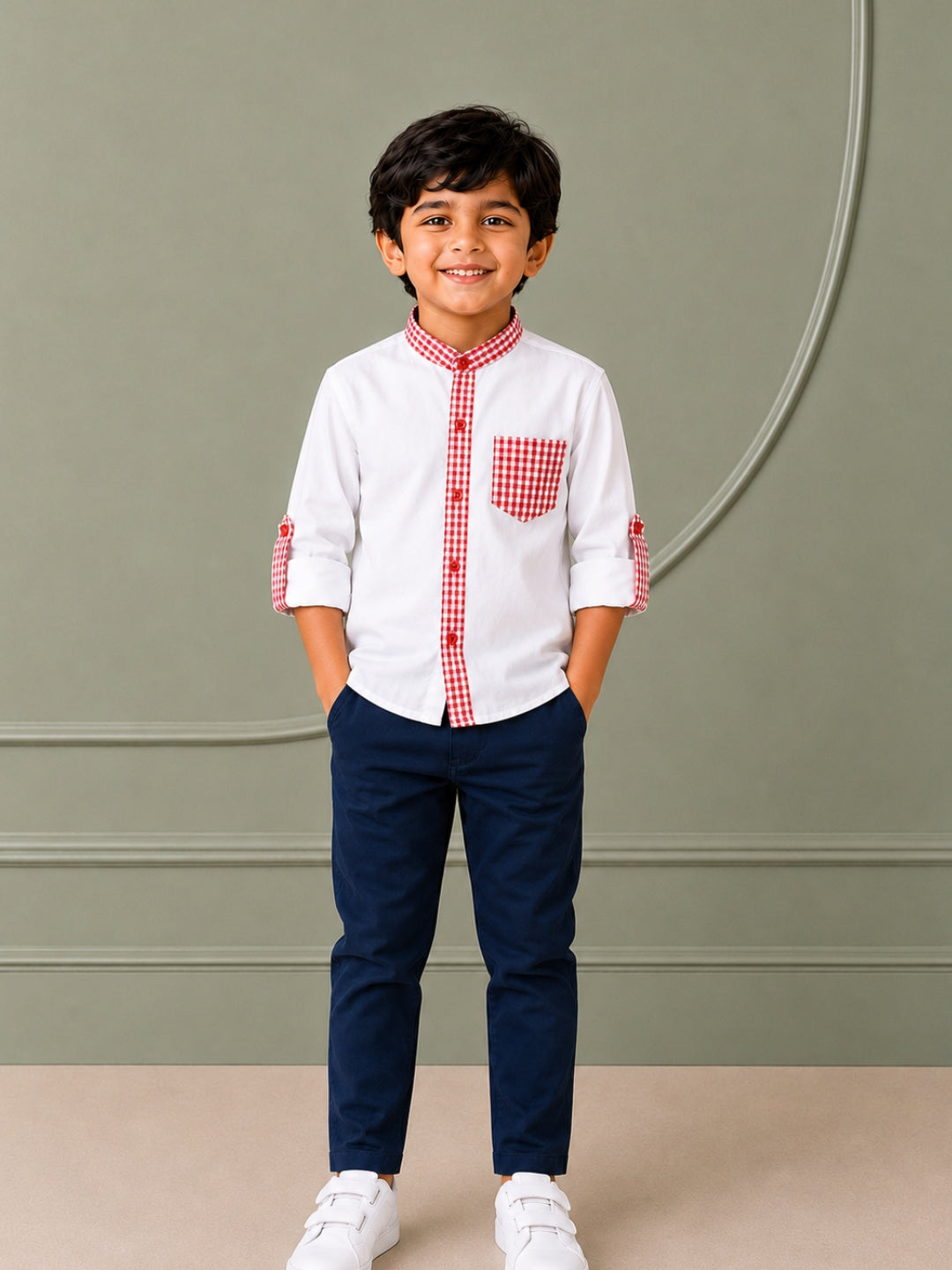 Archie Cotton Shirt - White