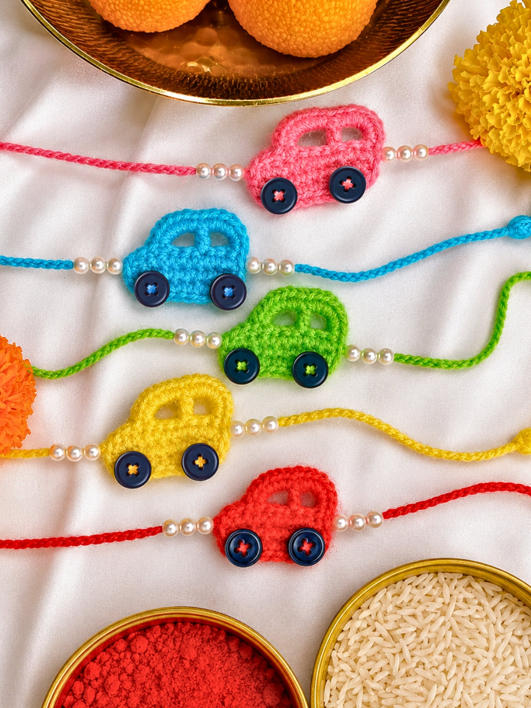 Car Rakhi - Red