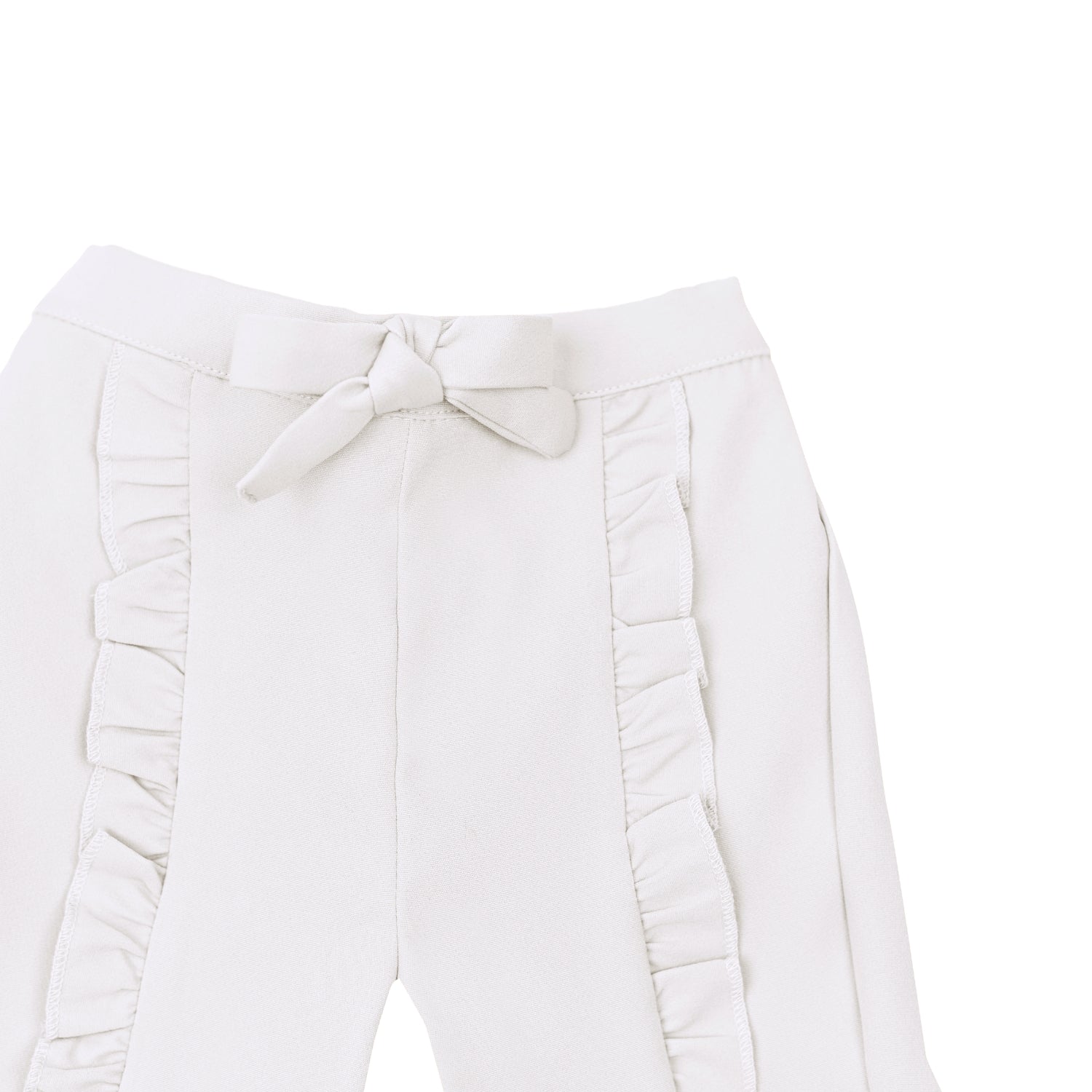 Ella Frills Pants - White