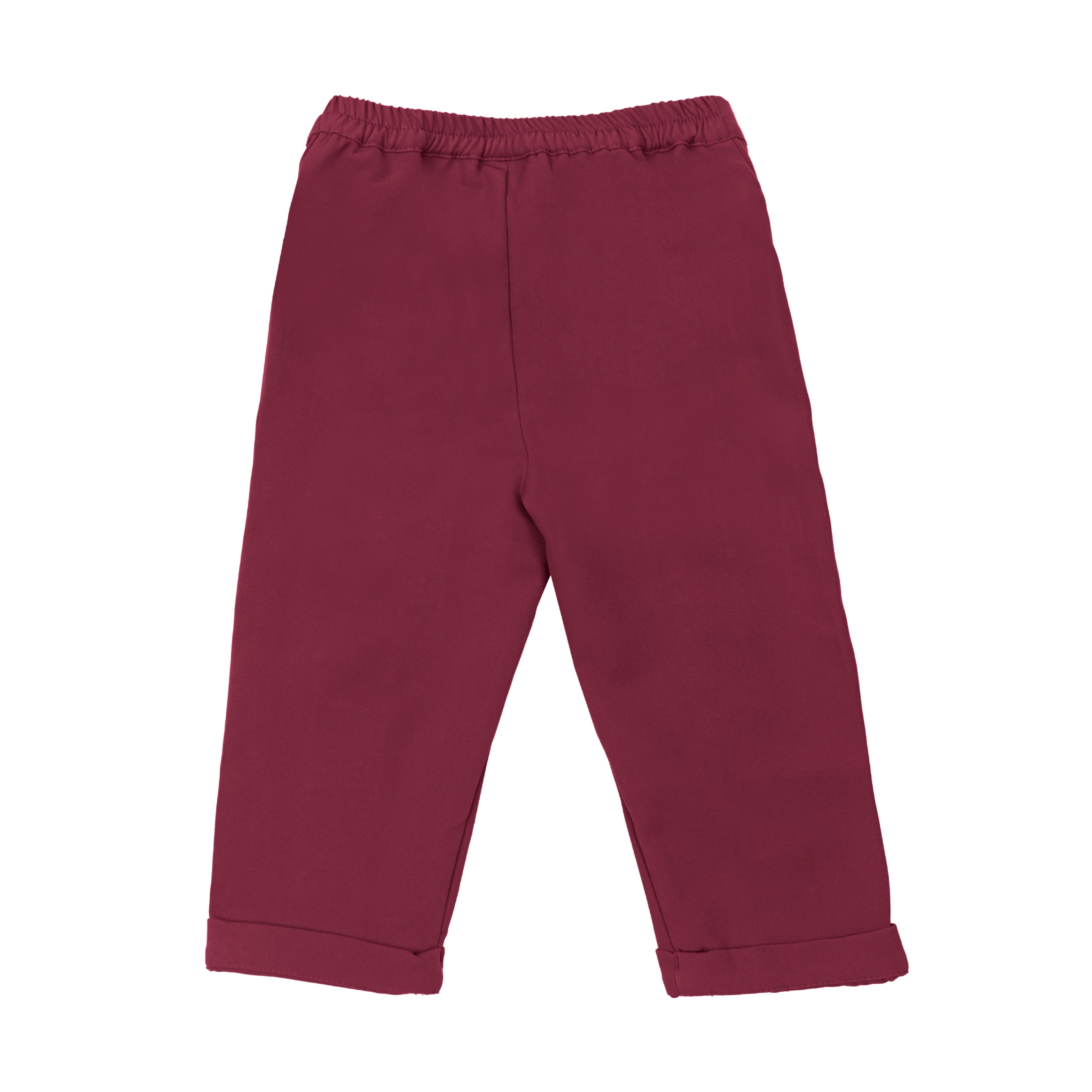Ella Frills Pants - Wine