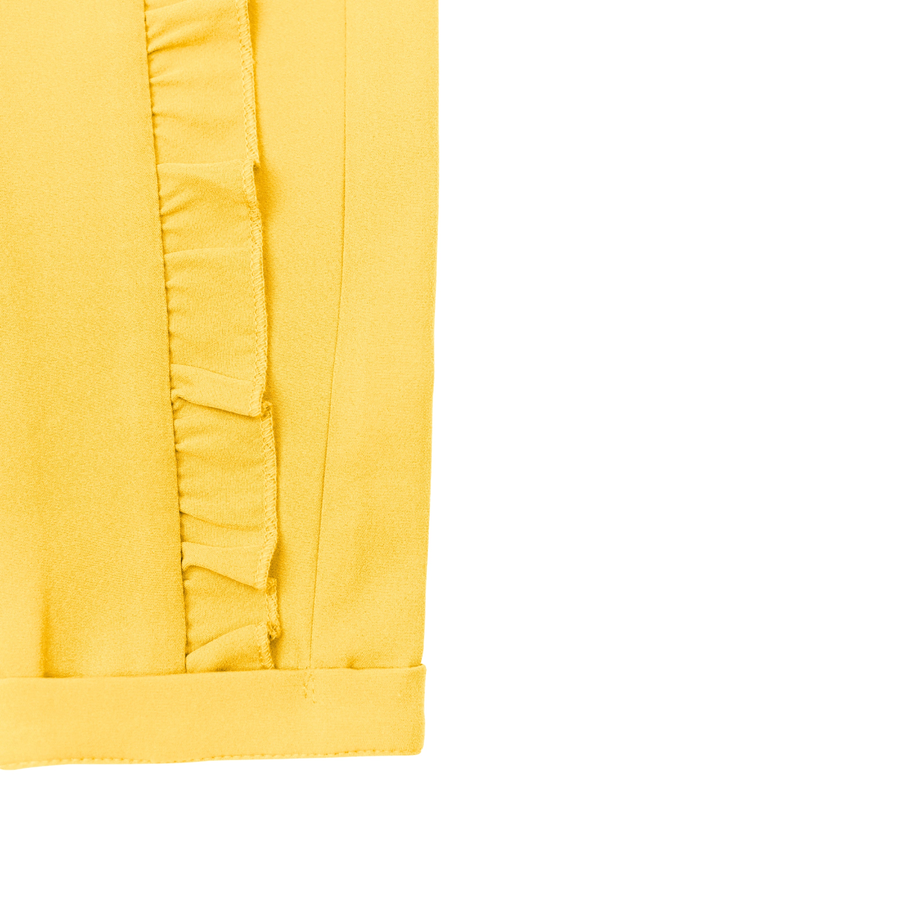 Ella Frill Pants - Yellow