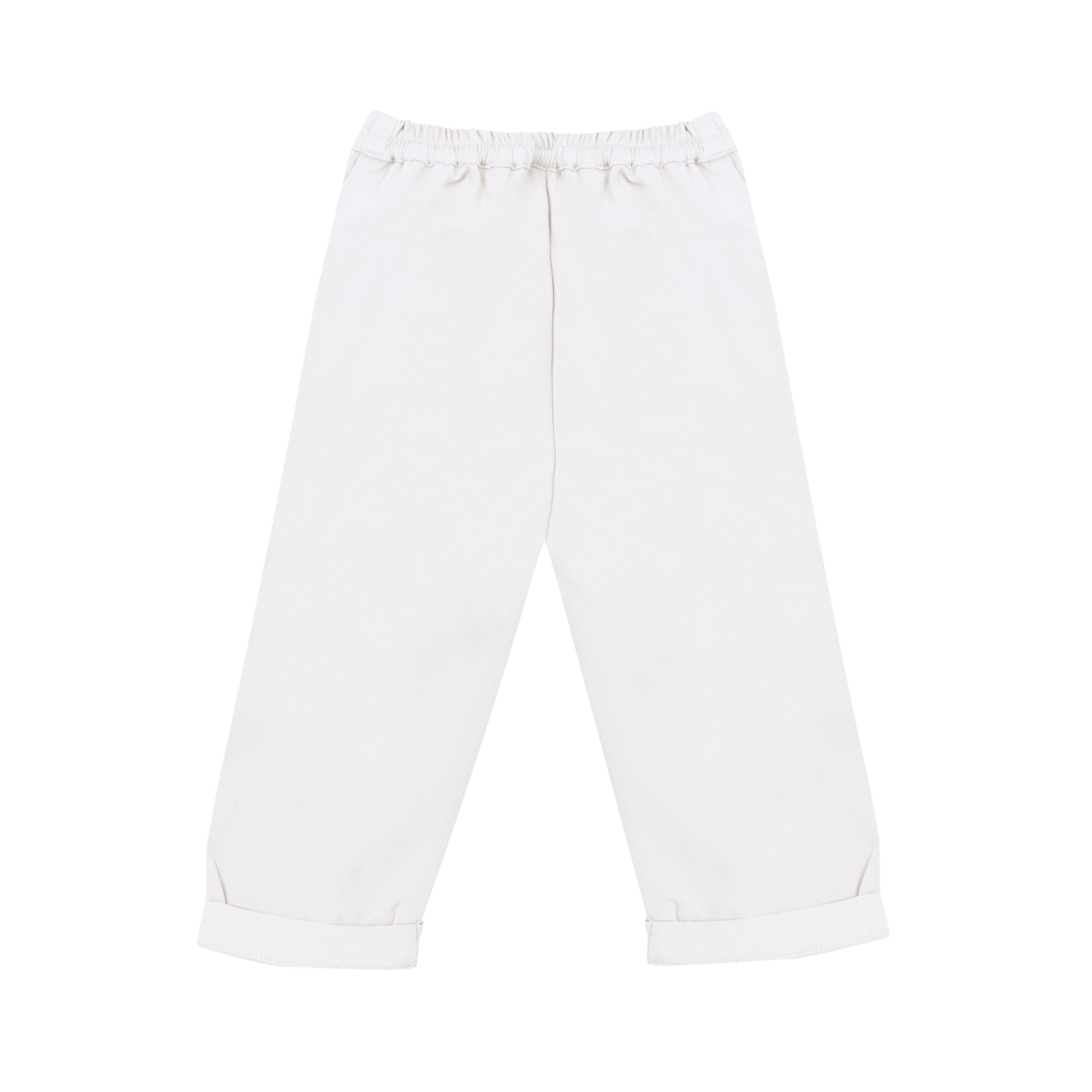 Ella Frills Pants - White