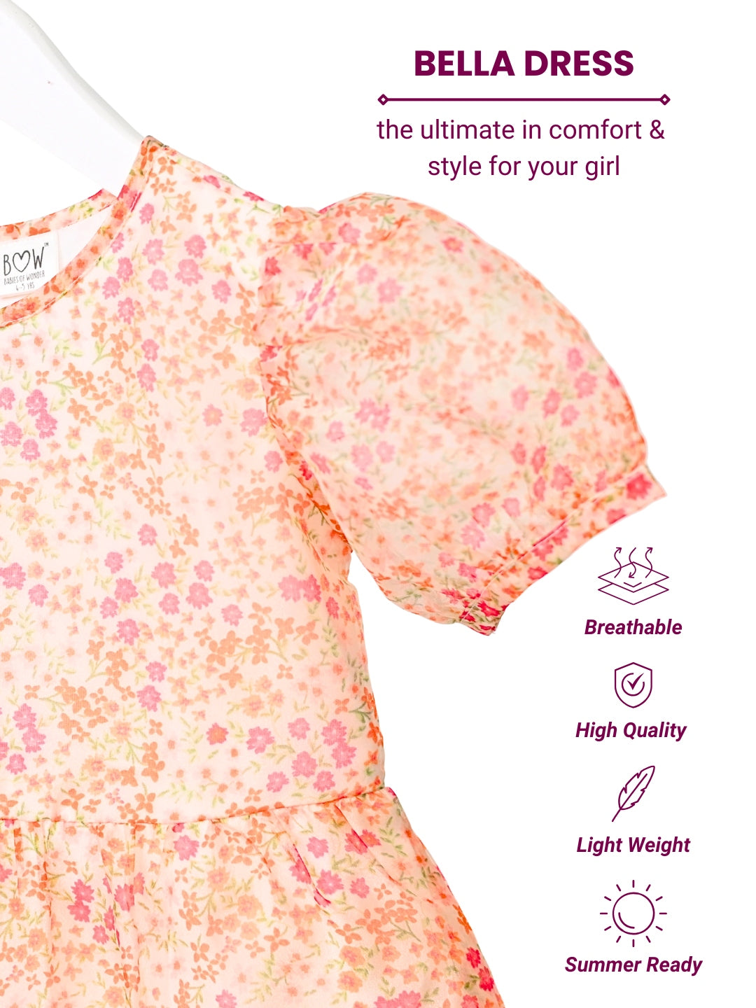 Super Soft Bella Dress - Ditsy Floral