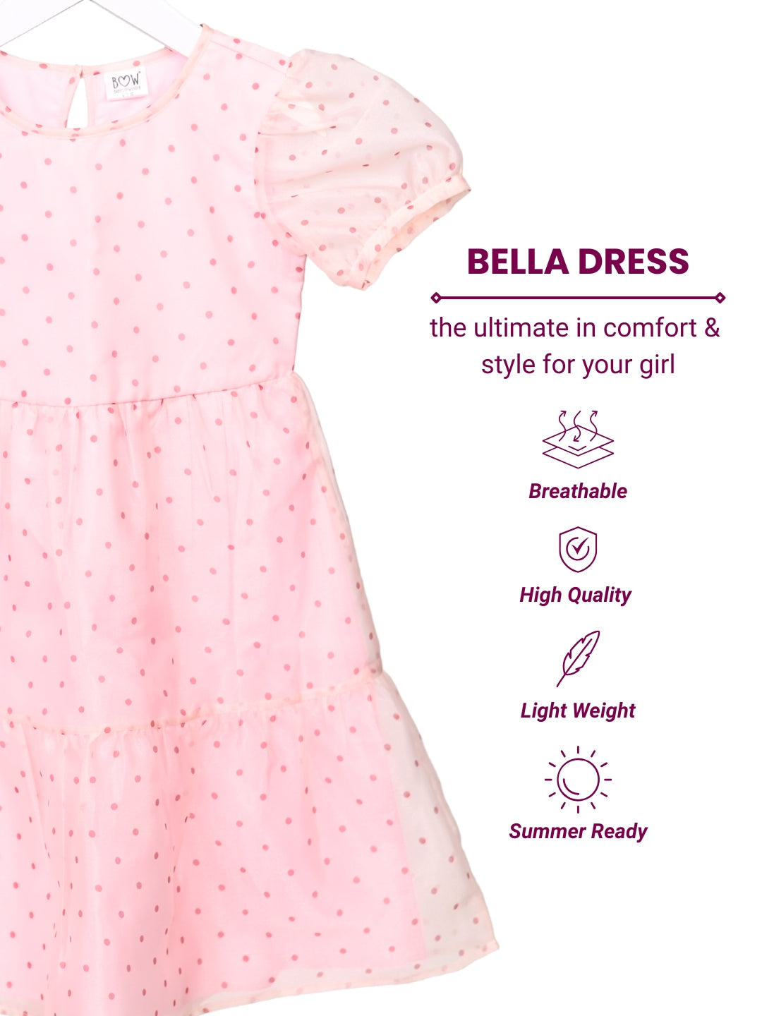 Super Soft Bella Dress - Polka