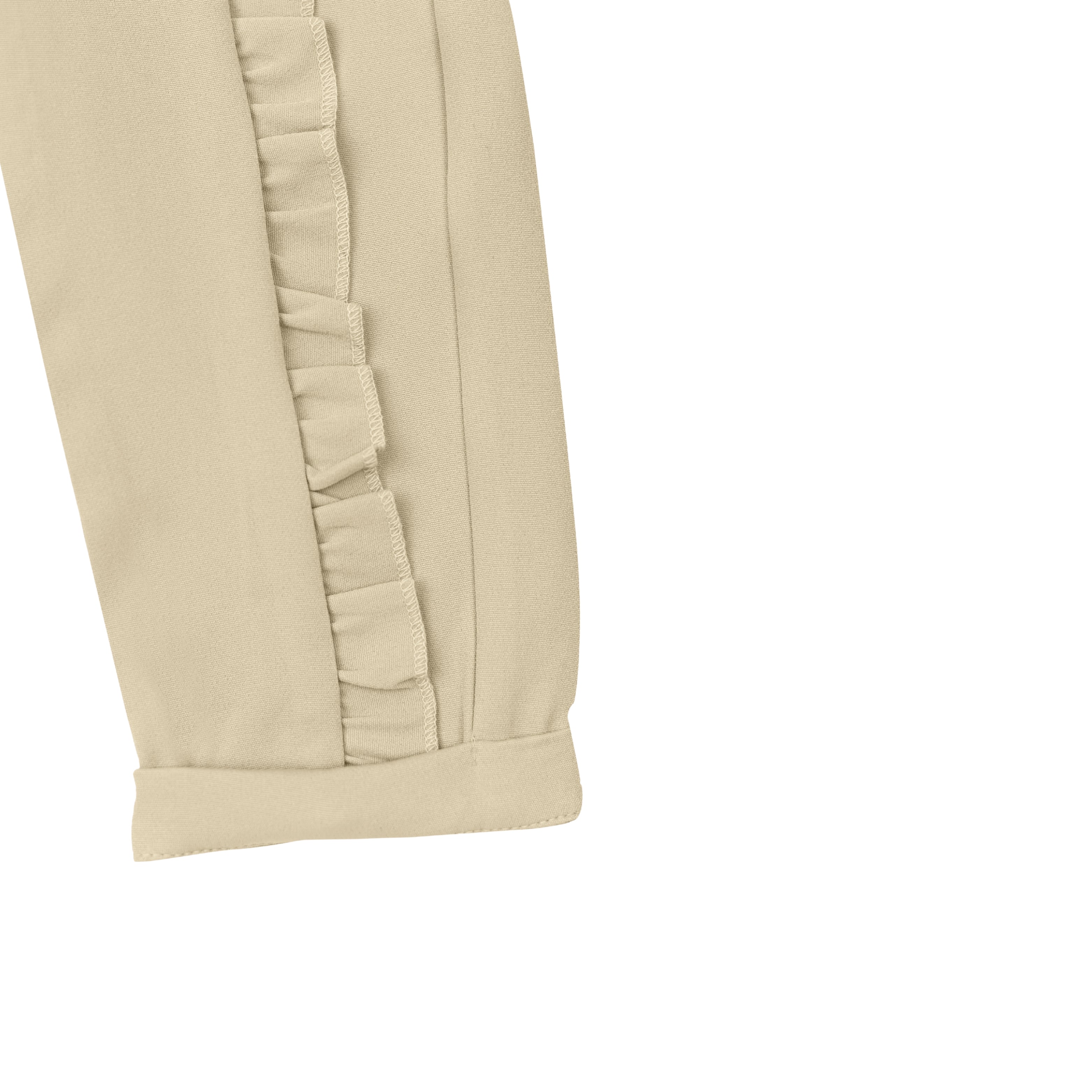 Ella Frills Pants - Beige