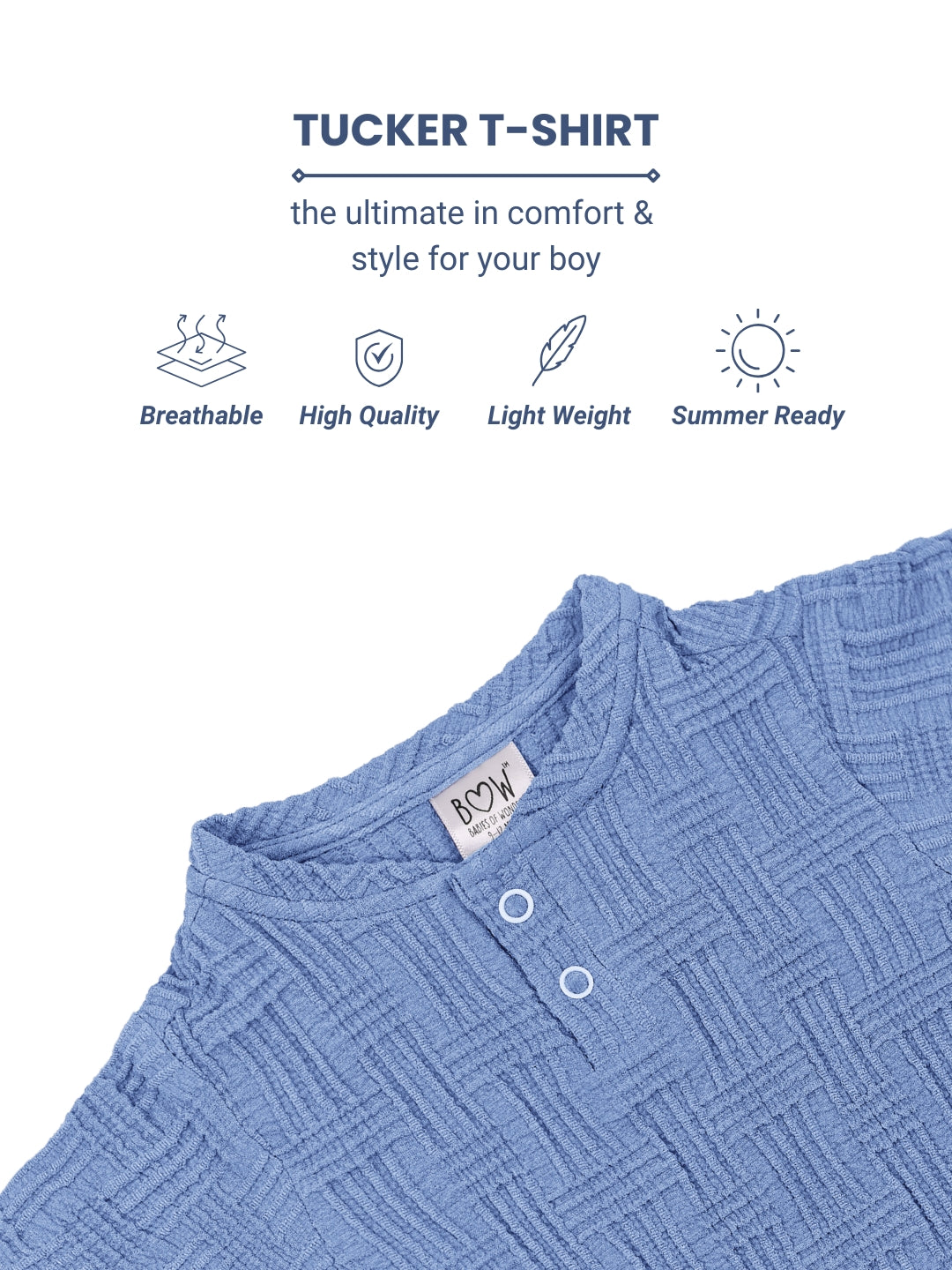Tucker 3D T Shirt - Blue