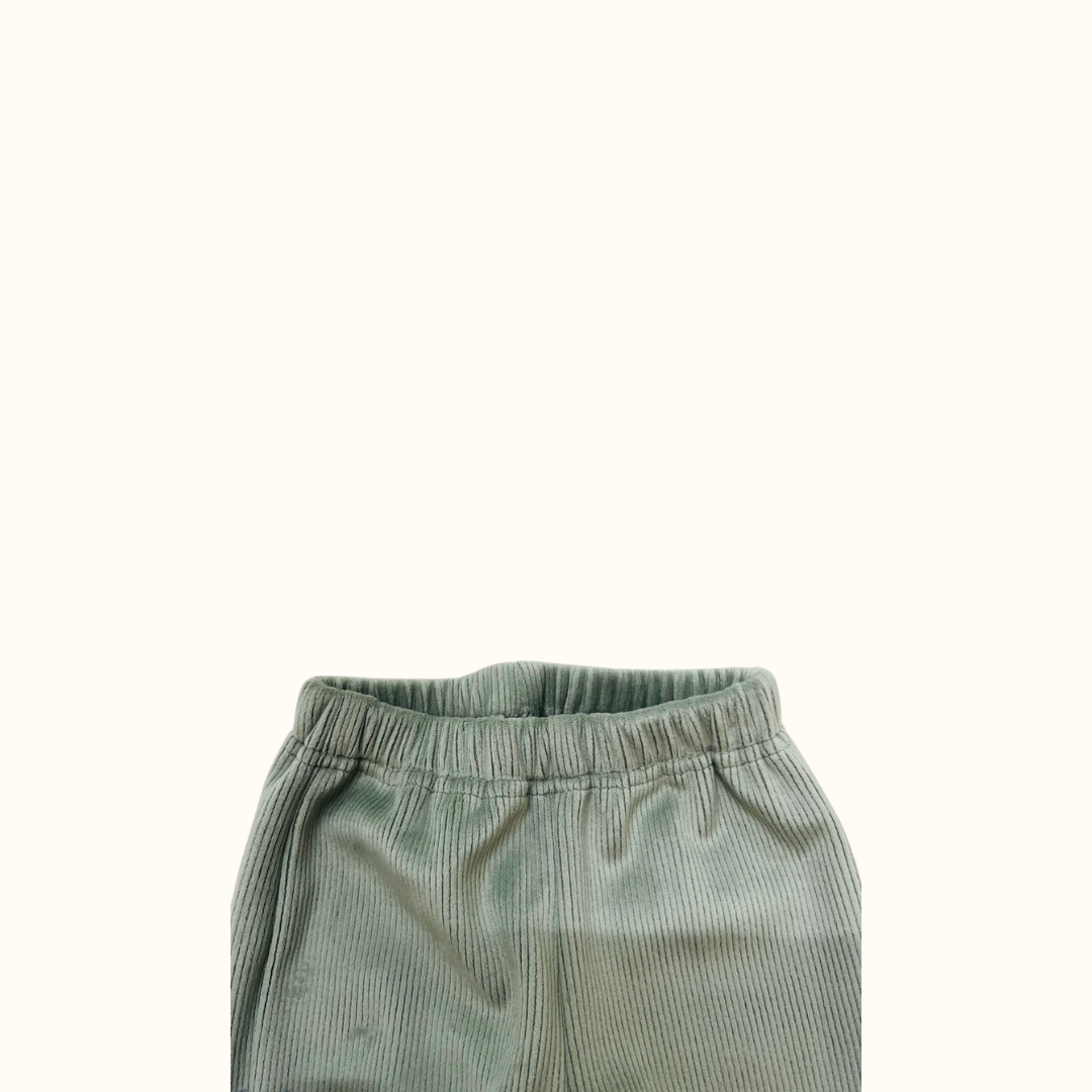 Super Soft Corduroy Legging - Sage Green