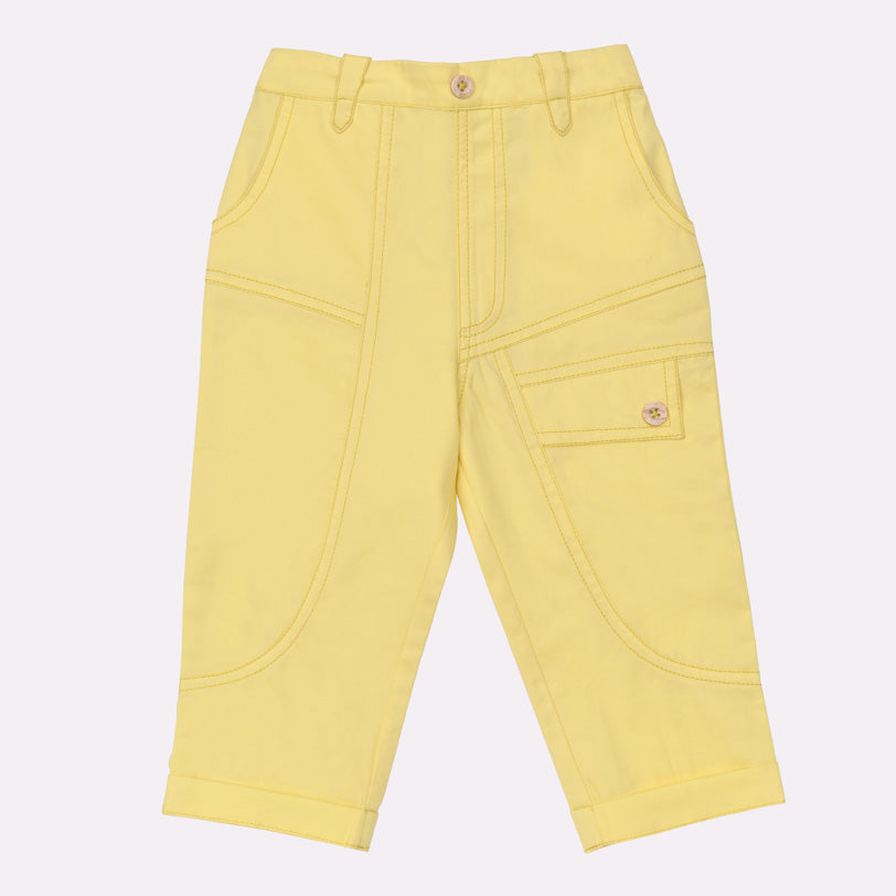Blue Chuck Top + Yellow Neo Pant