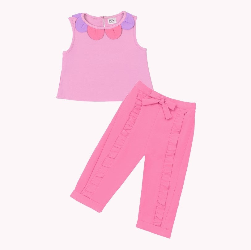 Pink Blossom Top + Pink Ella Pant