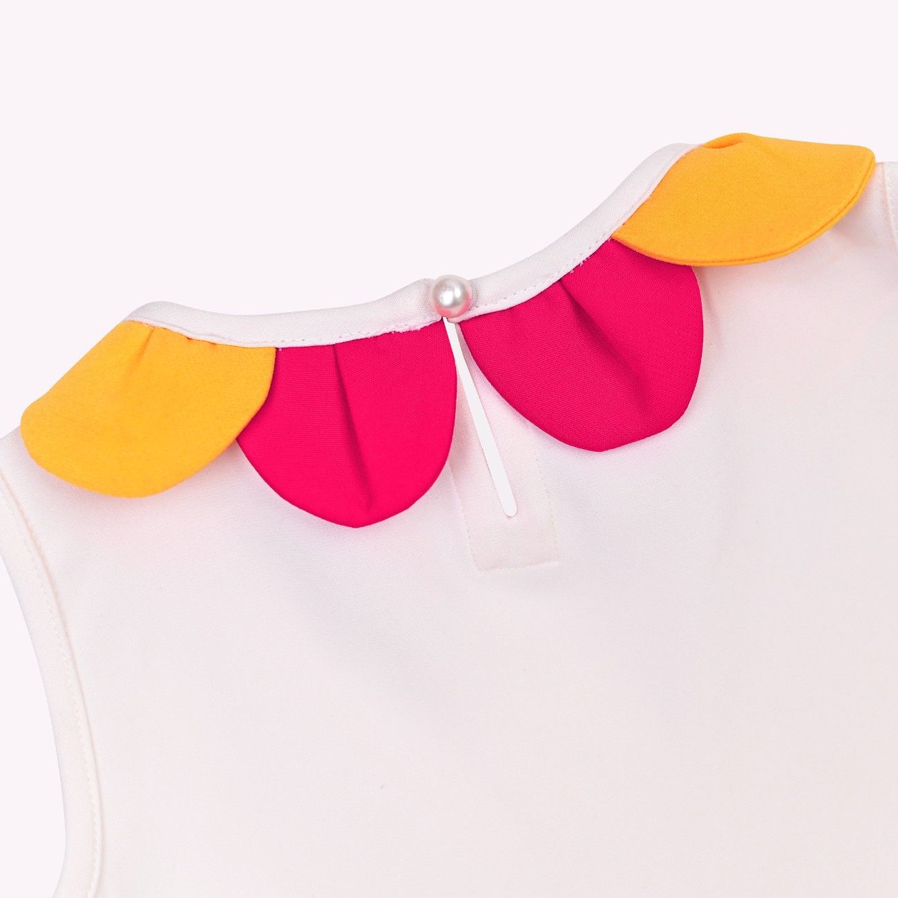 Flower Blossom Top - White