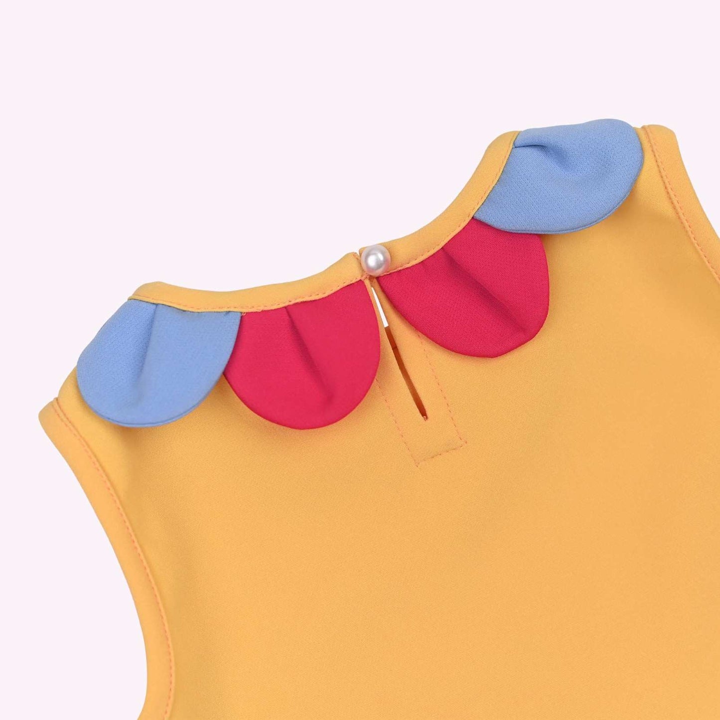 Flower Blossom Top - Yellow