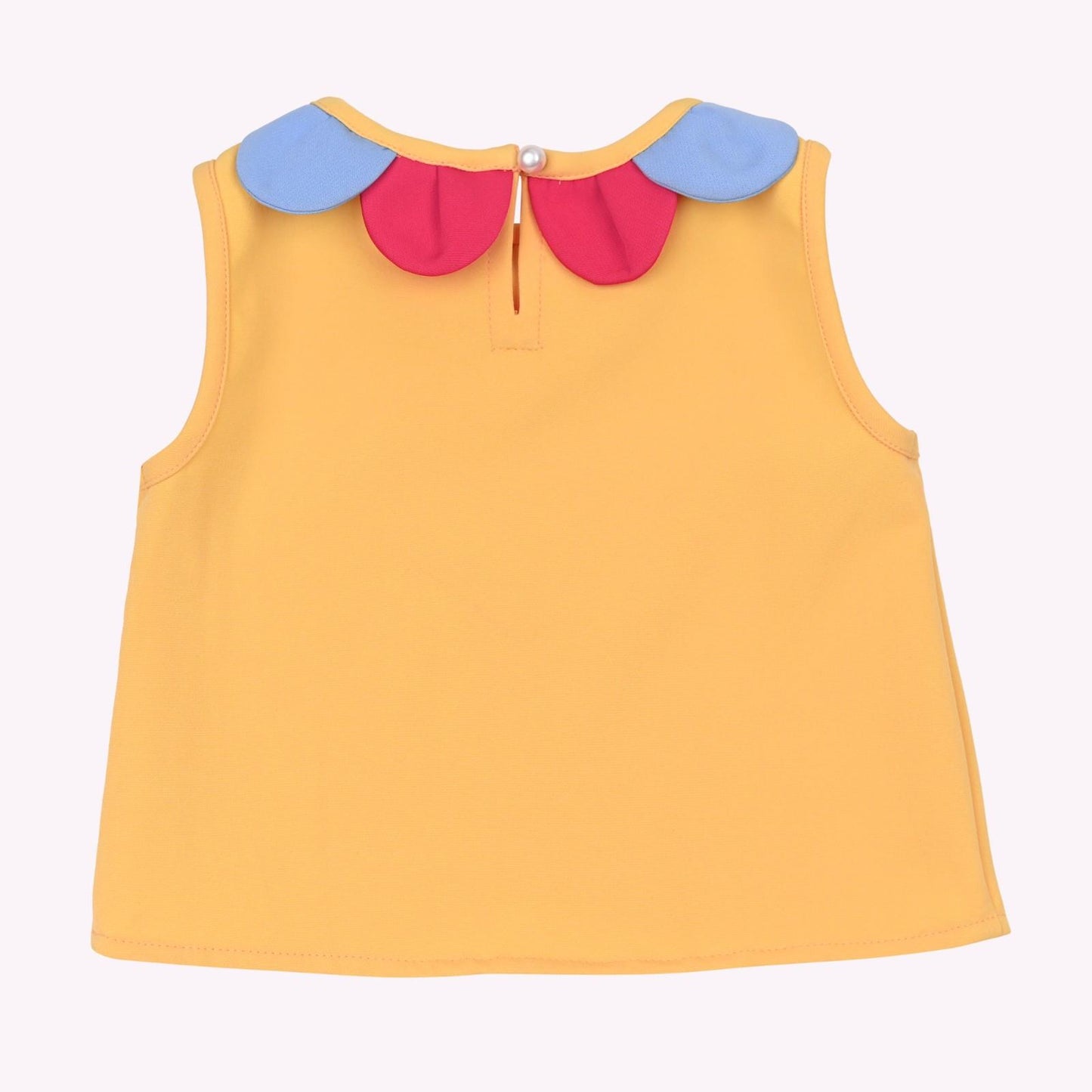 Flower Blossom Top - Yellow