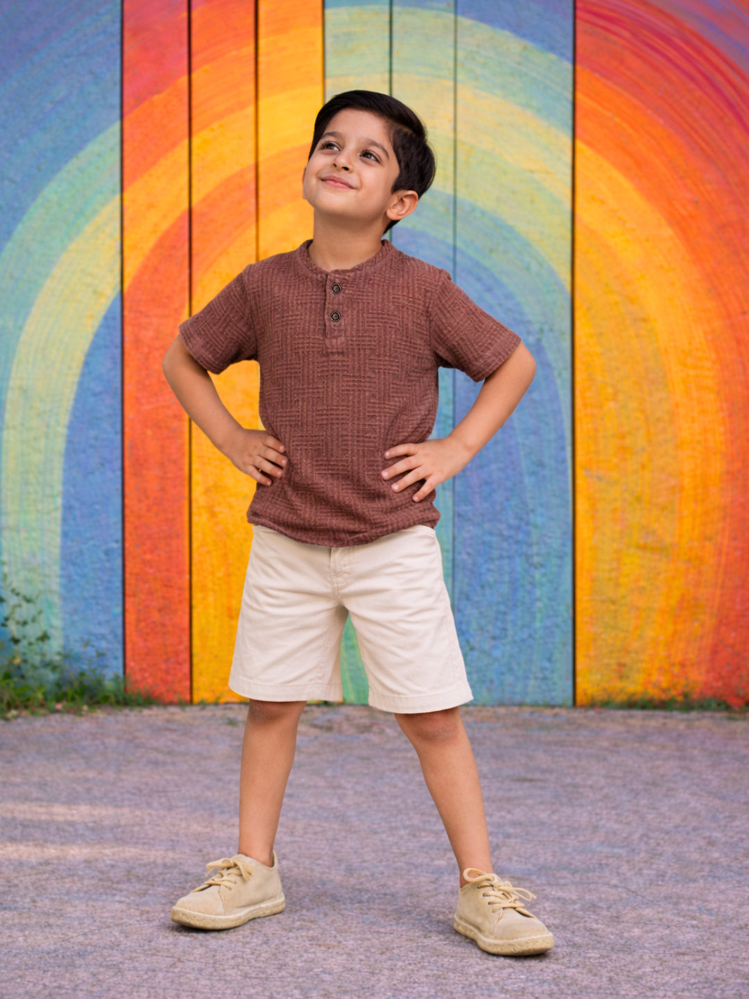 Tucker 3D T Shirt - Brown