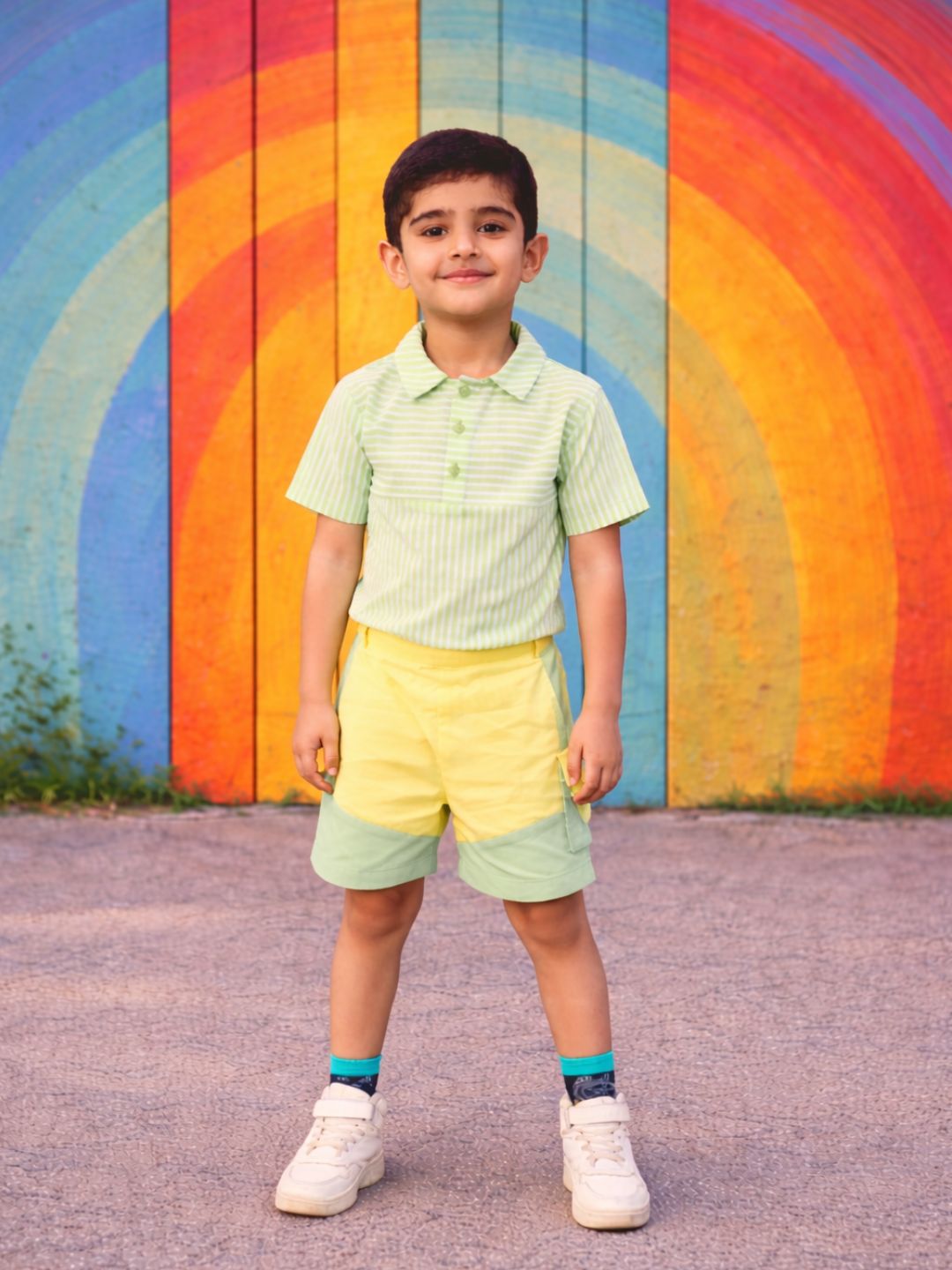 Cotton Chase Short - Yellow