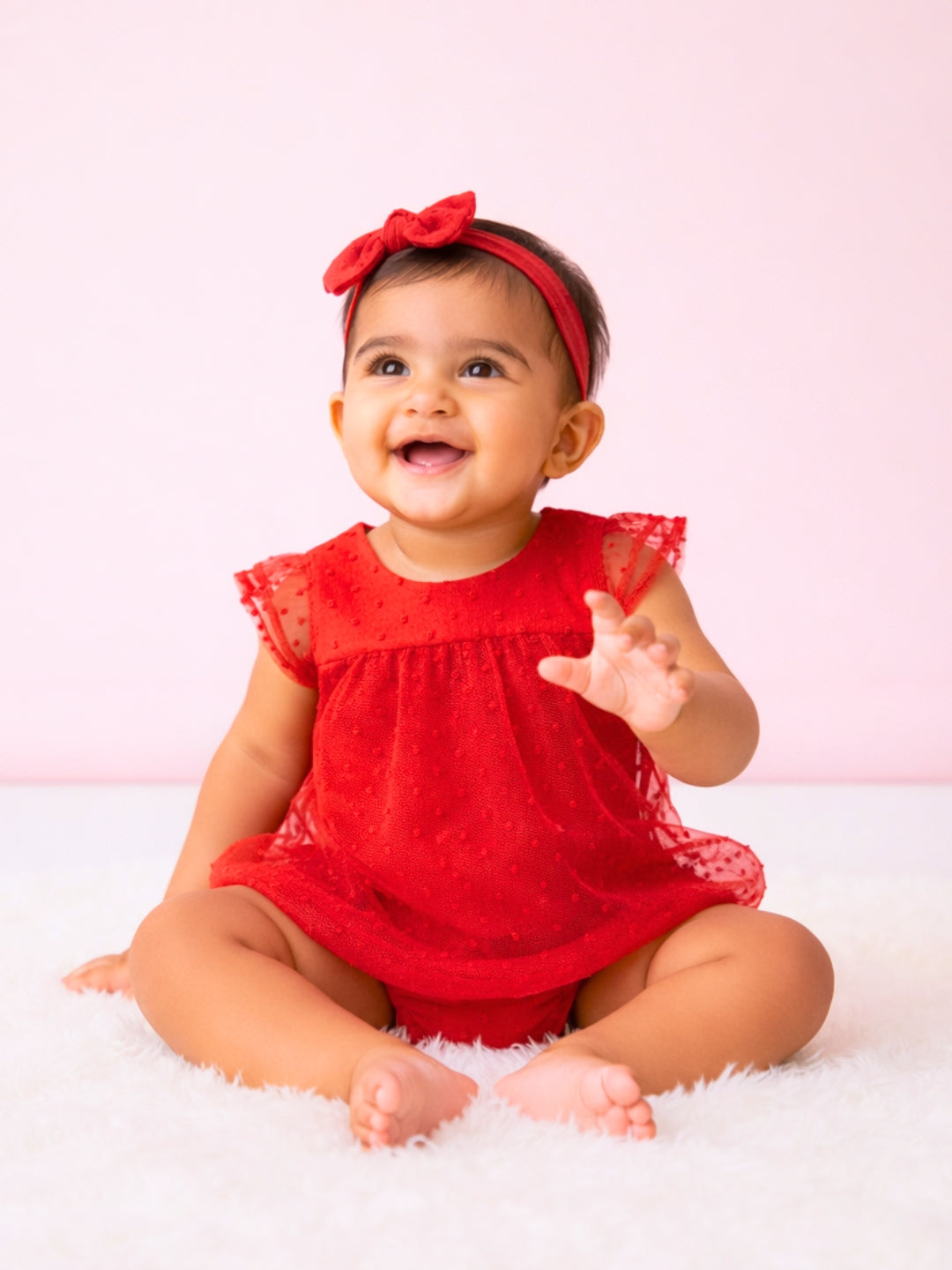 Festive Elsa Bubble - Red
